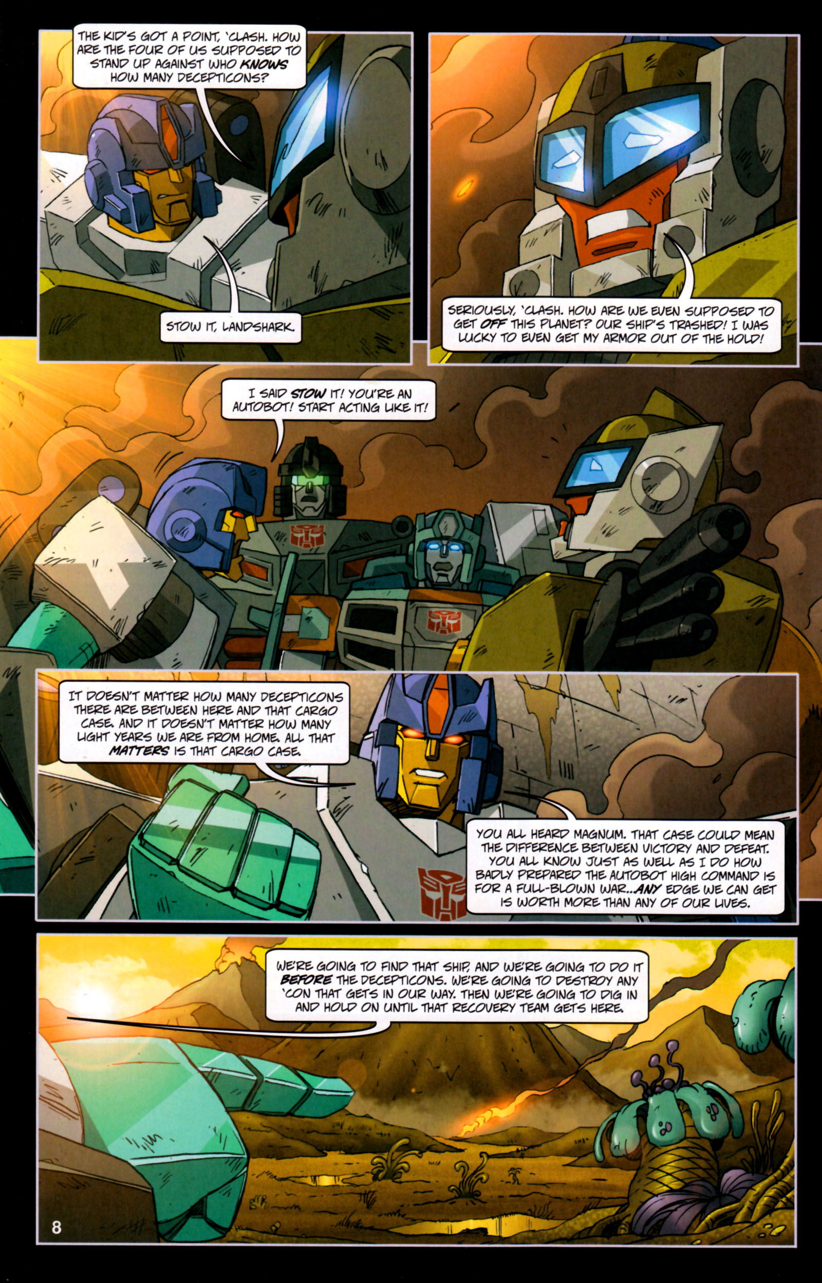 Read online Transformers: Timelines comic -  Issue #4 - 10