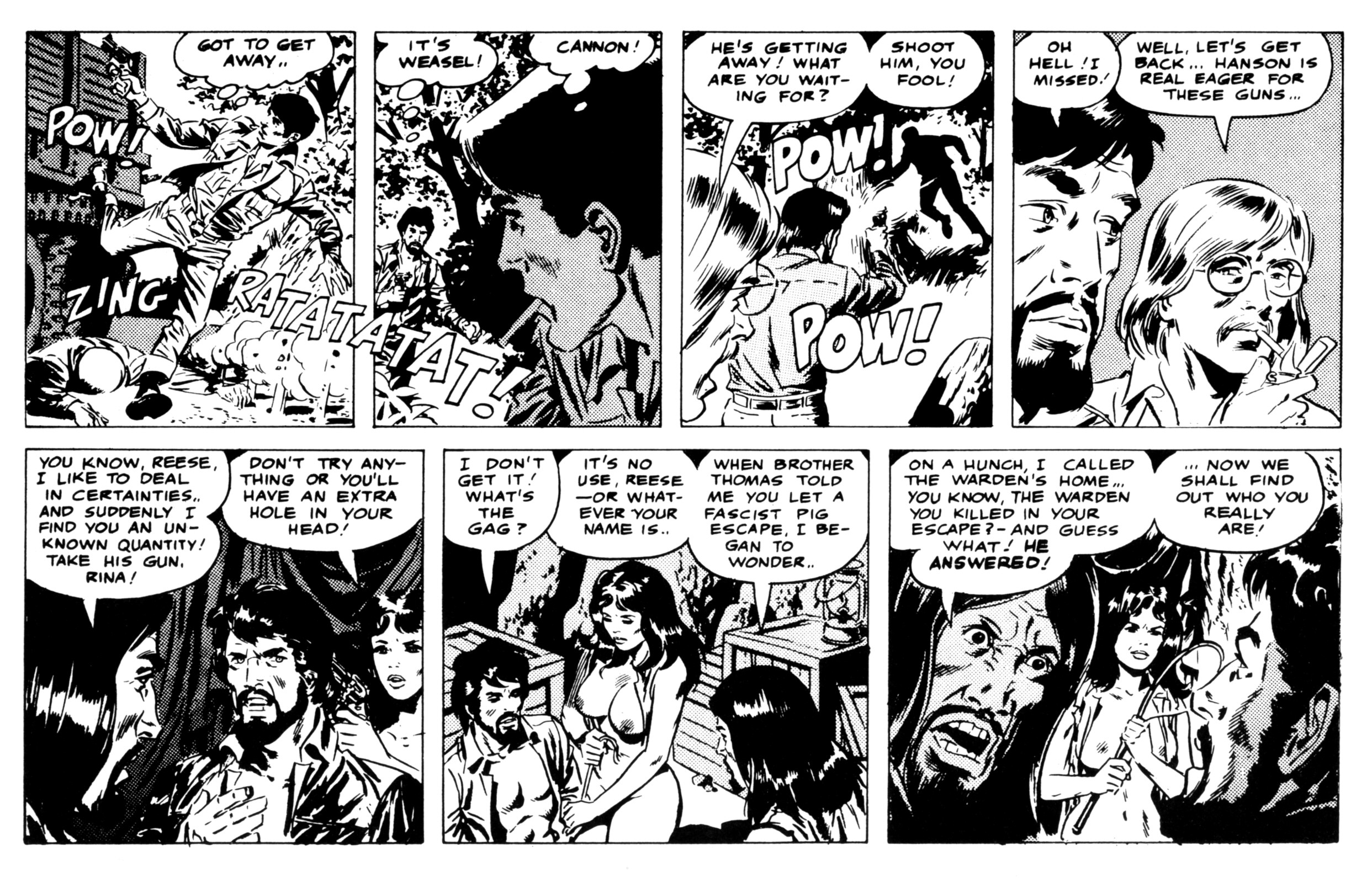 Read online Wallace Wood's Cannon comic -  Issue #5 - 23