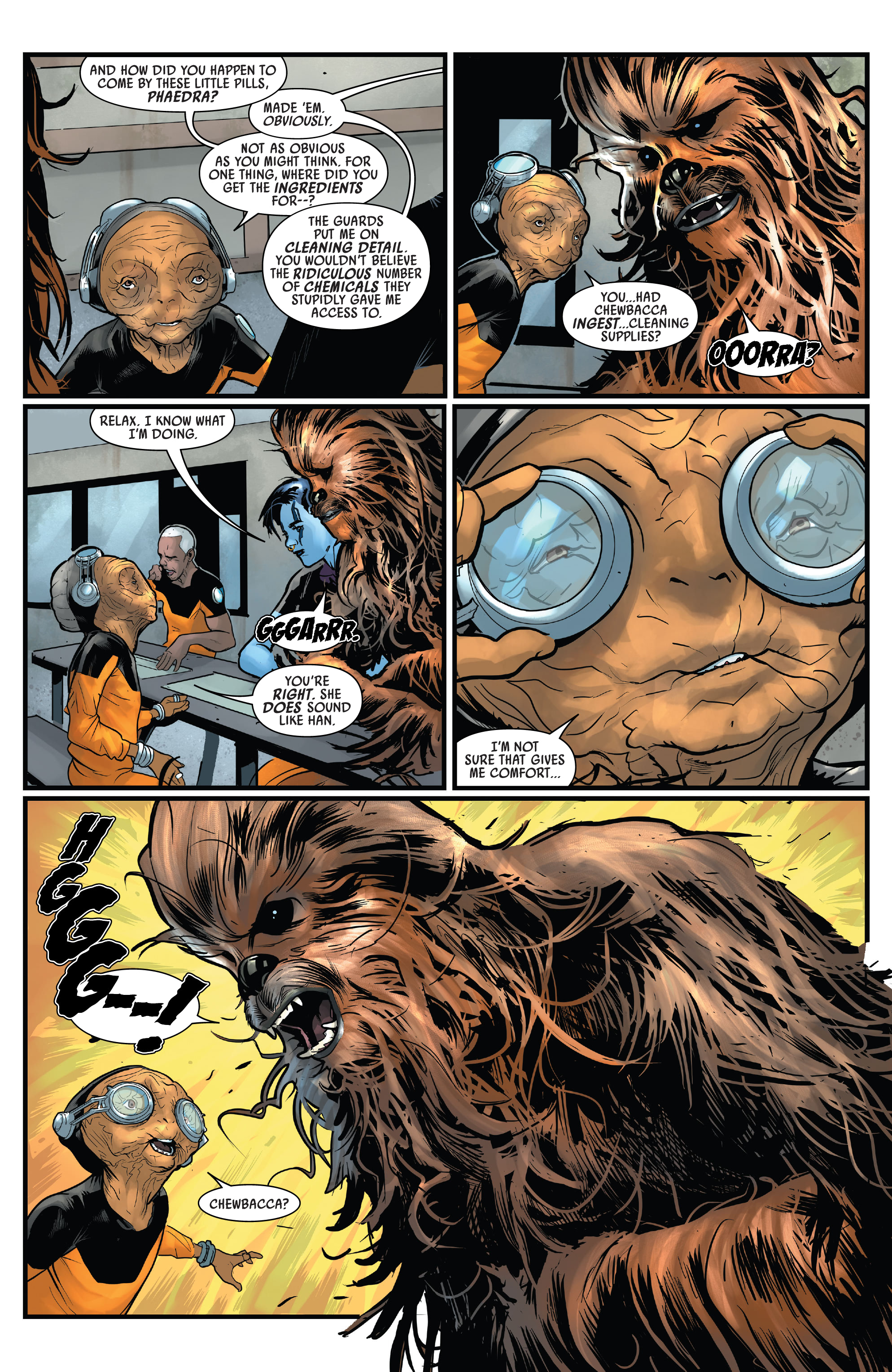 Read online Star Wars: Han Solo & Chewbacca comic -  Issue #7 - 8
