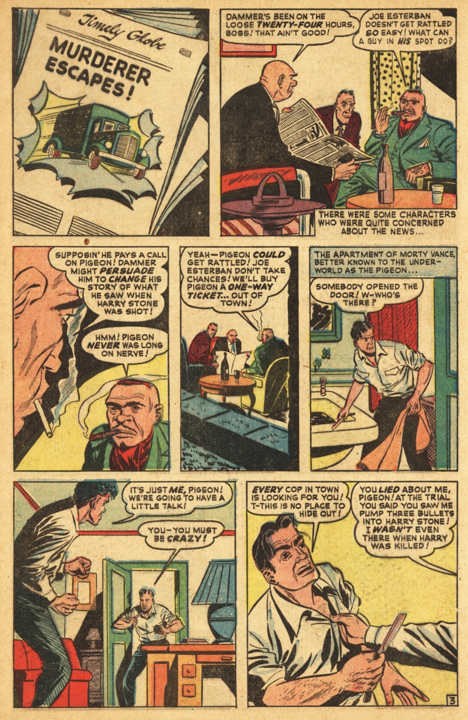 Read online The Human Torch (1940) comic -  Issue #32 - 5