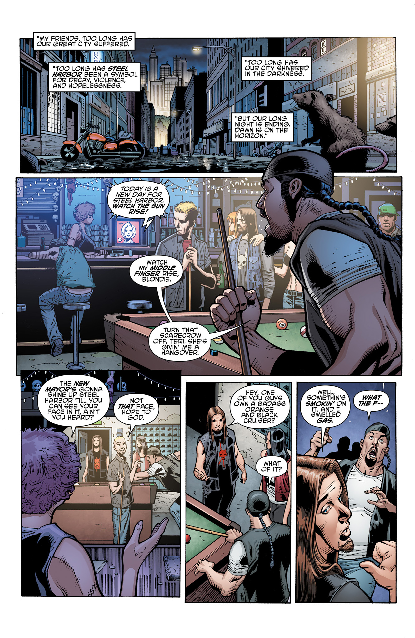 Read online Barb Wire (2015) comic -  Issue #1 - 3