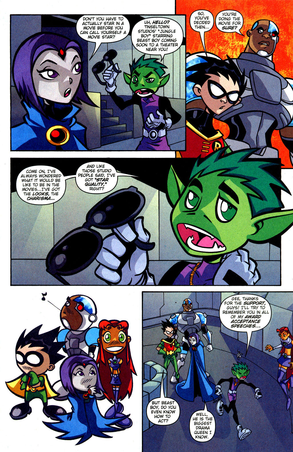 Read online Teen Titans Go! (2003) comic -  Issue #26 - 6