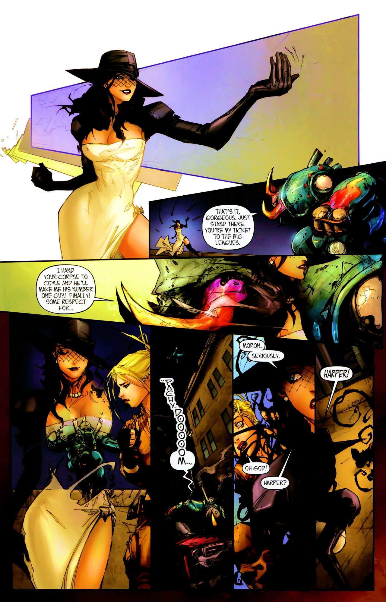 Read online Madame Mirage comic -  Issue #4 - 11