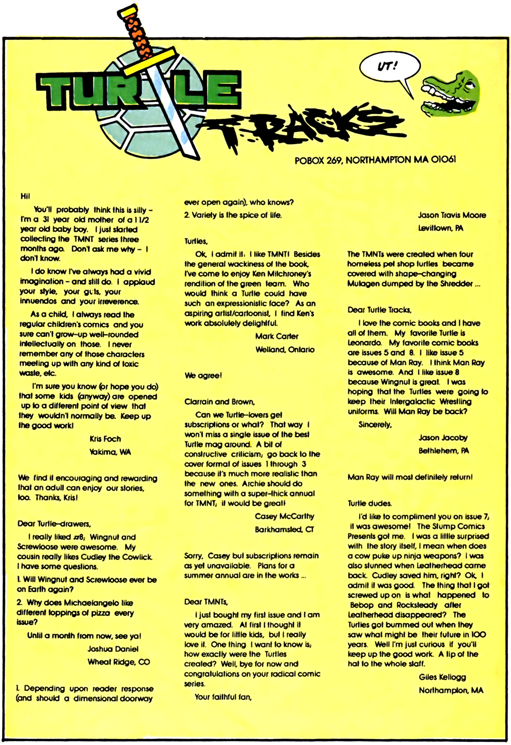 Read online Teenage Mutant Ninja Turtles Adventures (1989) comic -  Issue #10 - 30