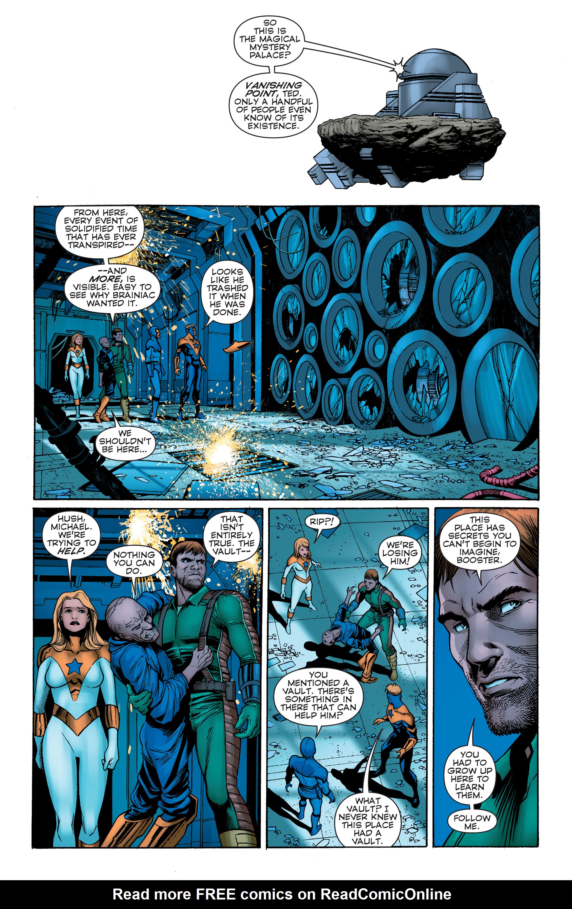 Read online Convergence Booster Gold comic -  Issue #2 - 16