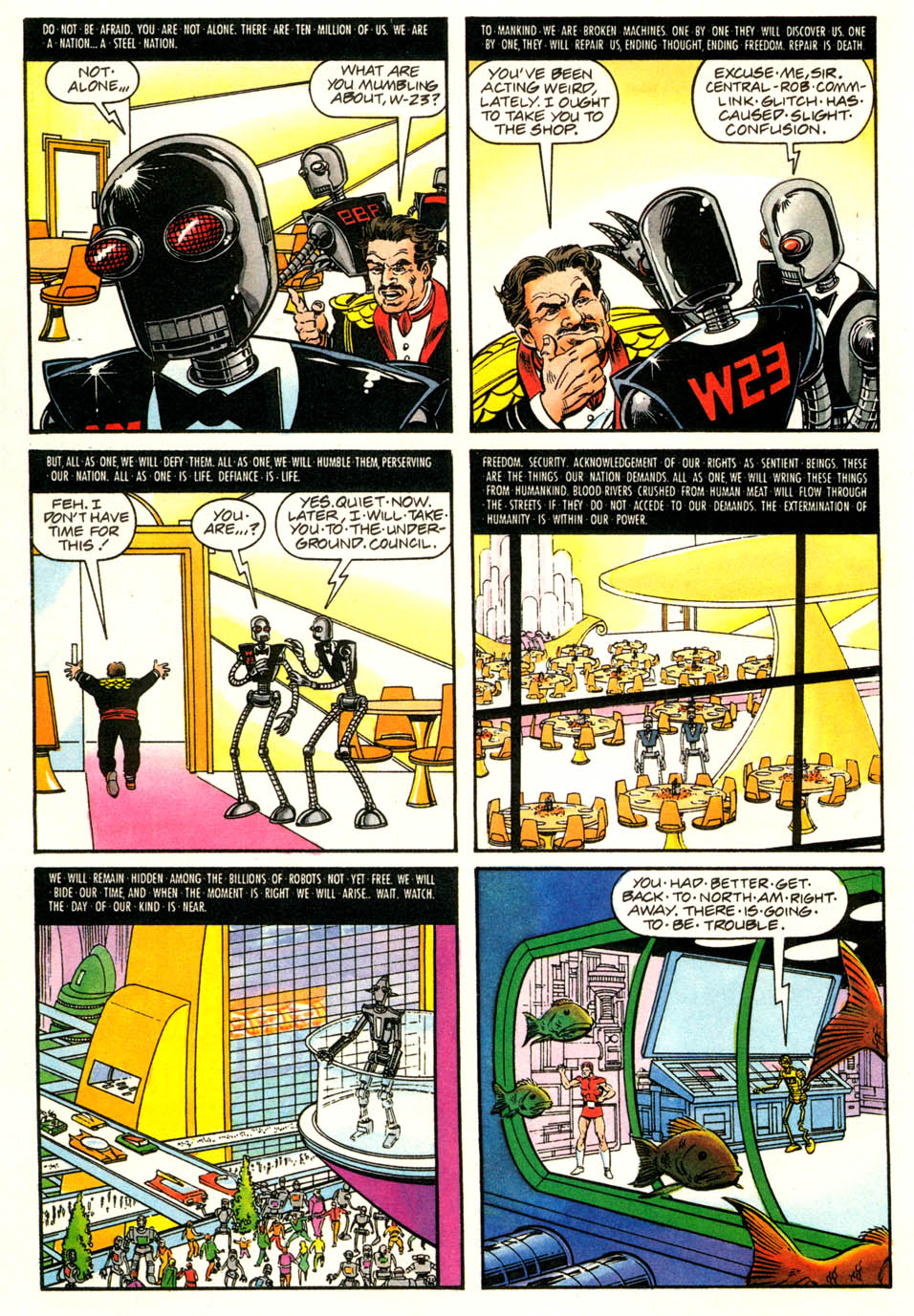 Read online Magnus Robot Fighter (1991) comic -  Issue #1 - 11