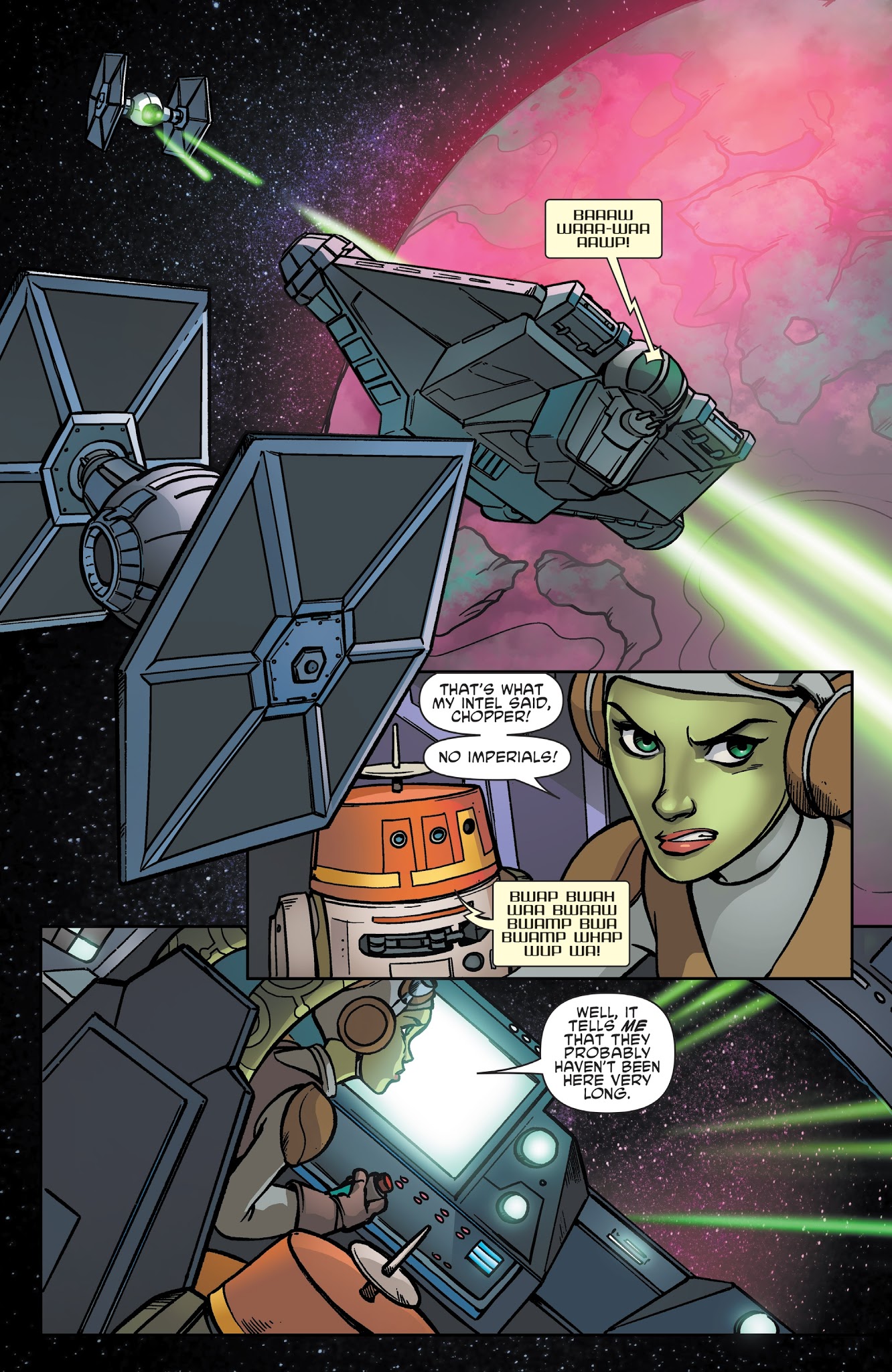Read online Star Wars Forces of Destiny-Hera comic -  Issue # Full - 3
