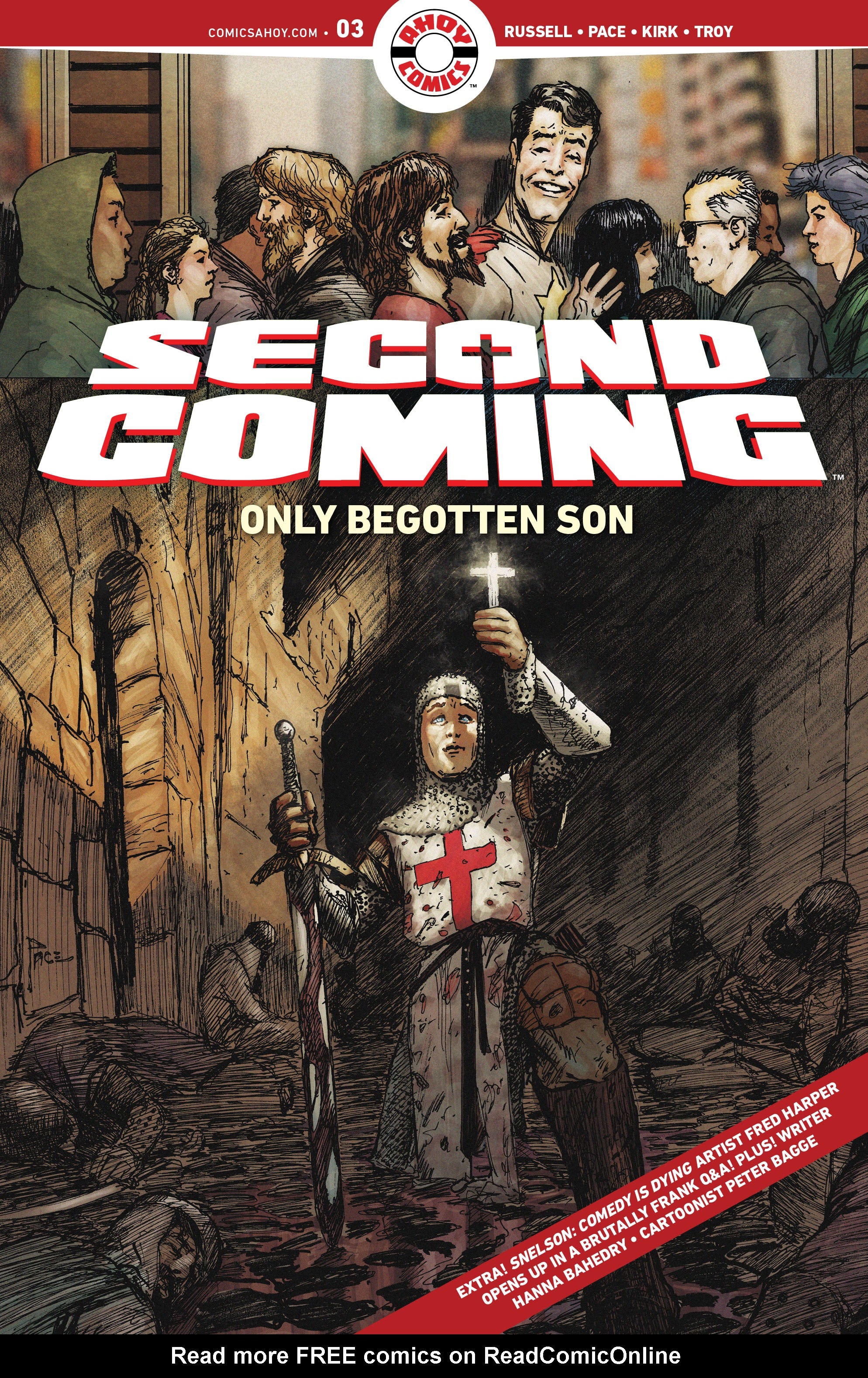 Read online Second Coming: Only Begotten Son comic -  Issue #3 - 1