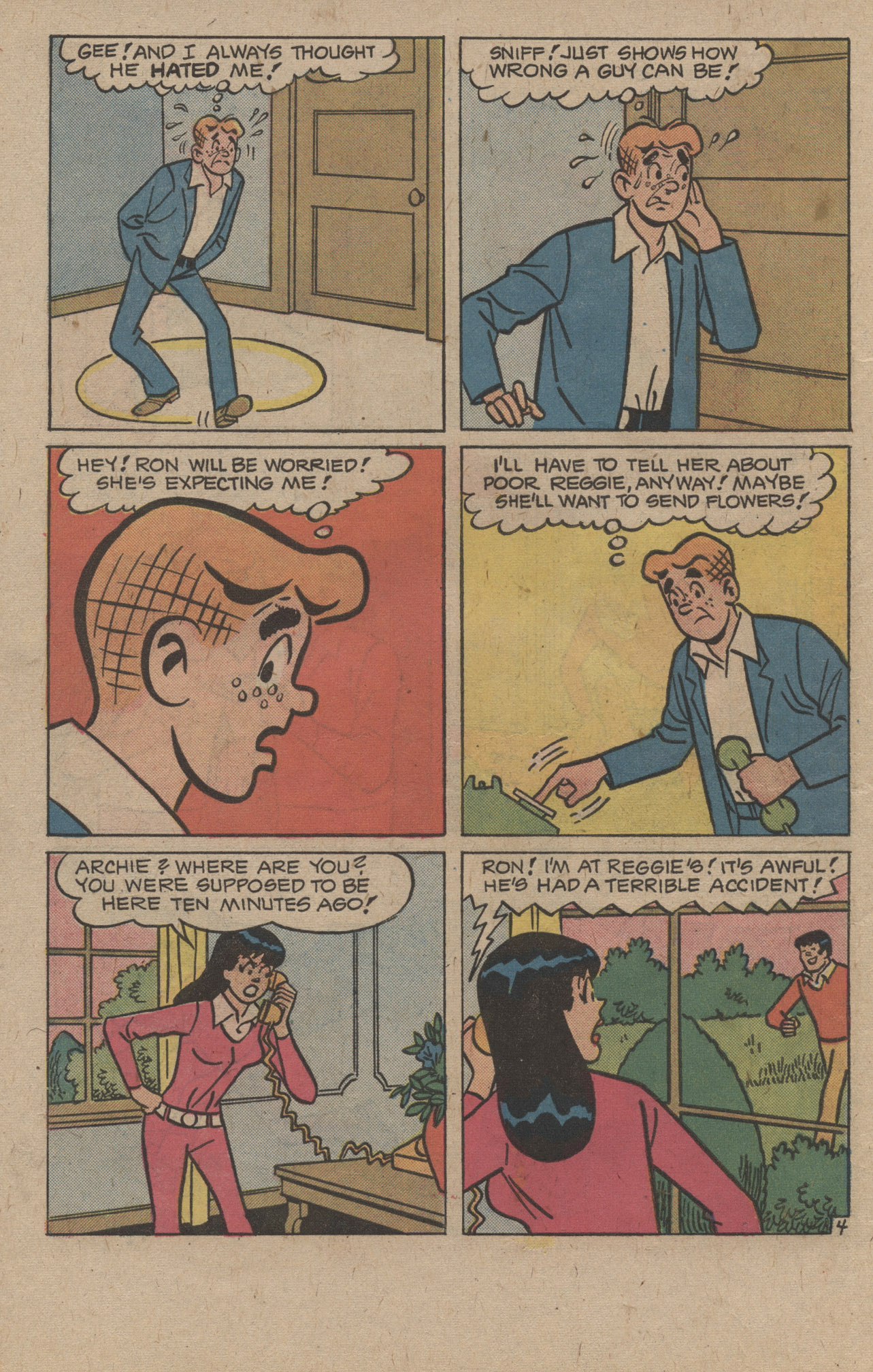 Read online Reggie and Me (1966) comic -  Issue #92 - 6