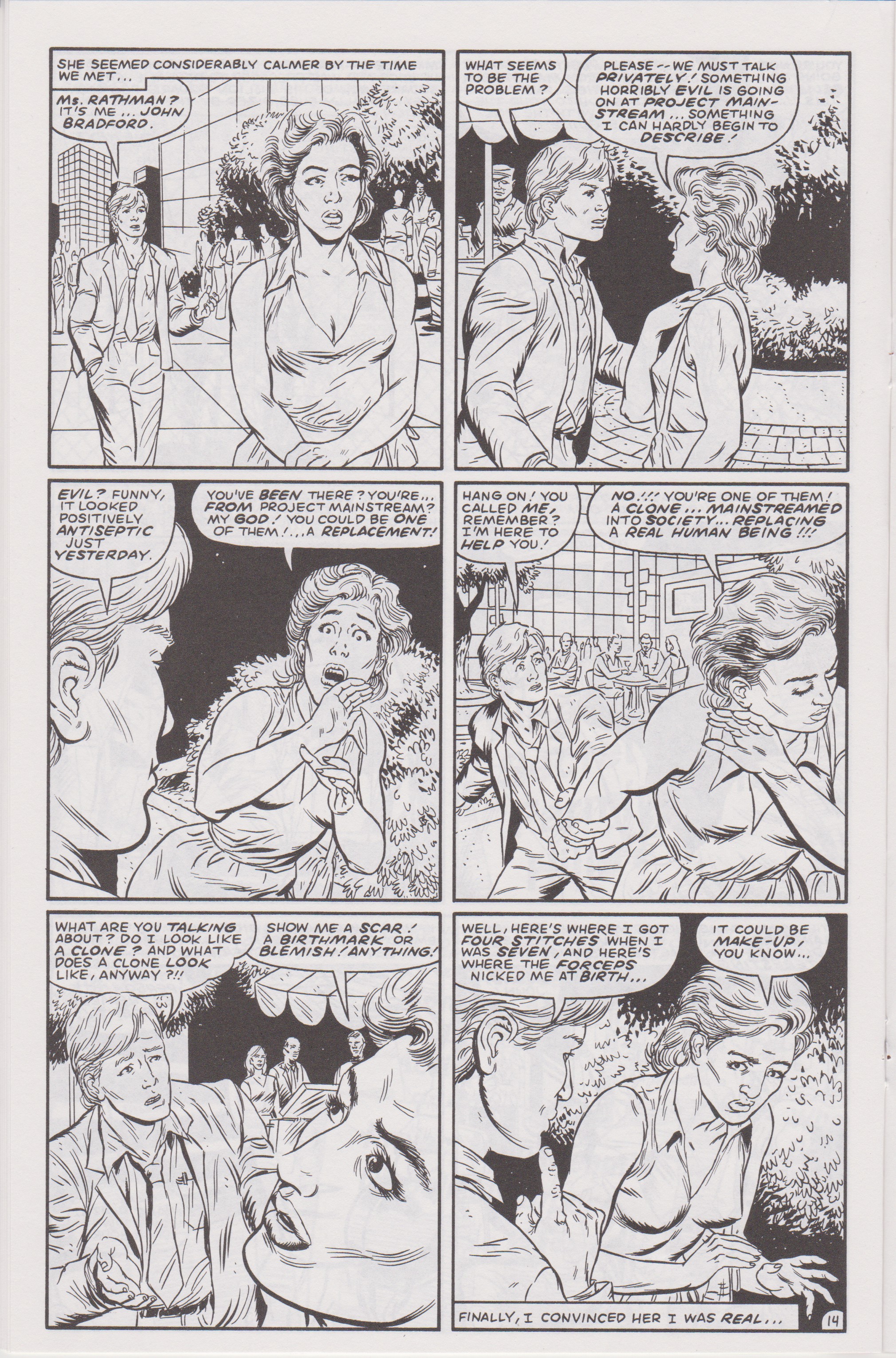 Read online Don Simpson's Bizarre Heroes comic -  Issue #0 - 16