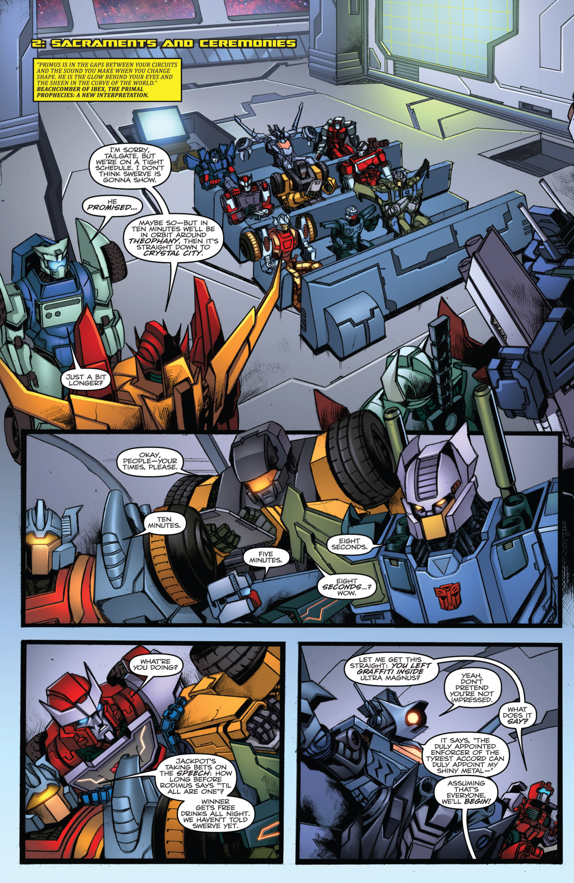 Read online Transformers: The IDW Collection Phase Two comic -  Issue # TPB 3 (Part 1) - 63