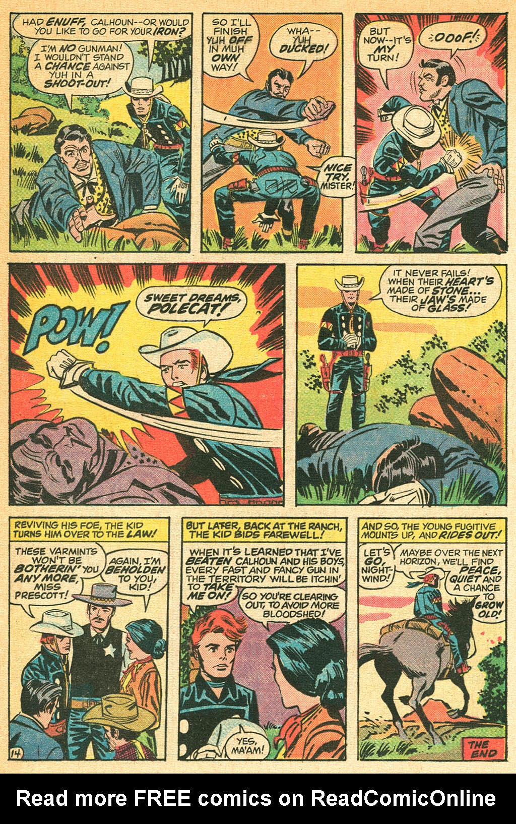 Read online The Rawhide Kid comic -  Issue #106 - 20