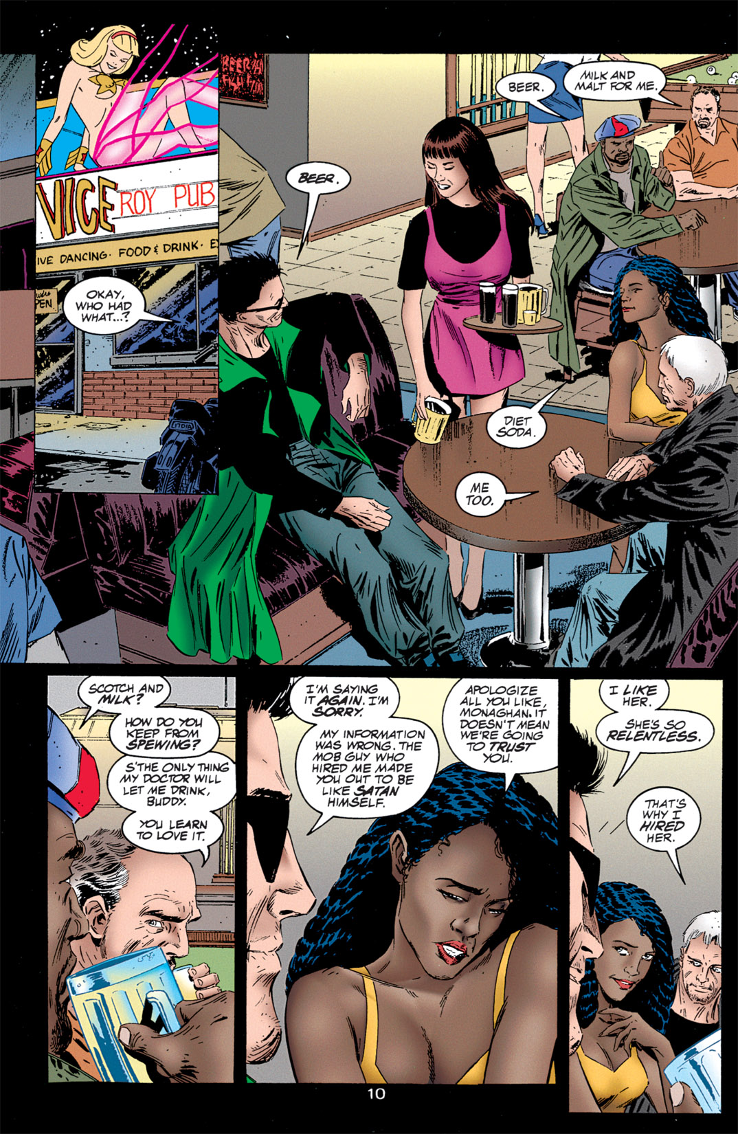 Read online Resurrection Man (1997) comic -  Issue #10 - 11