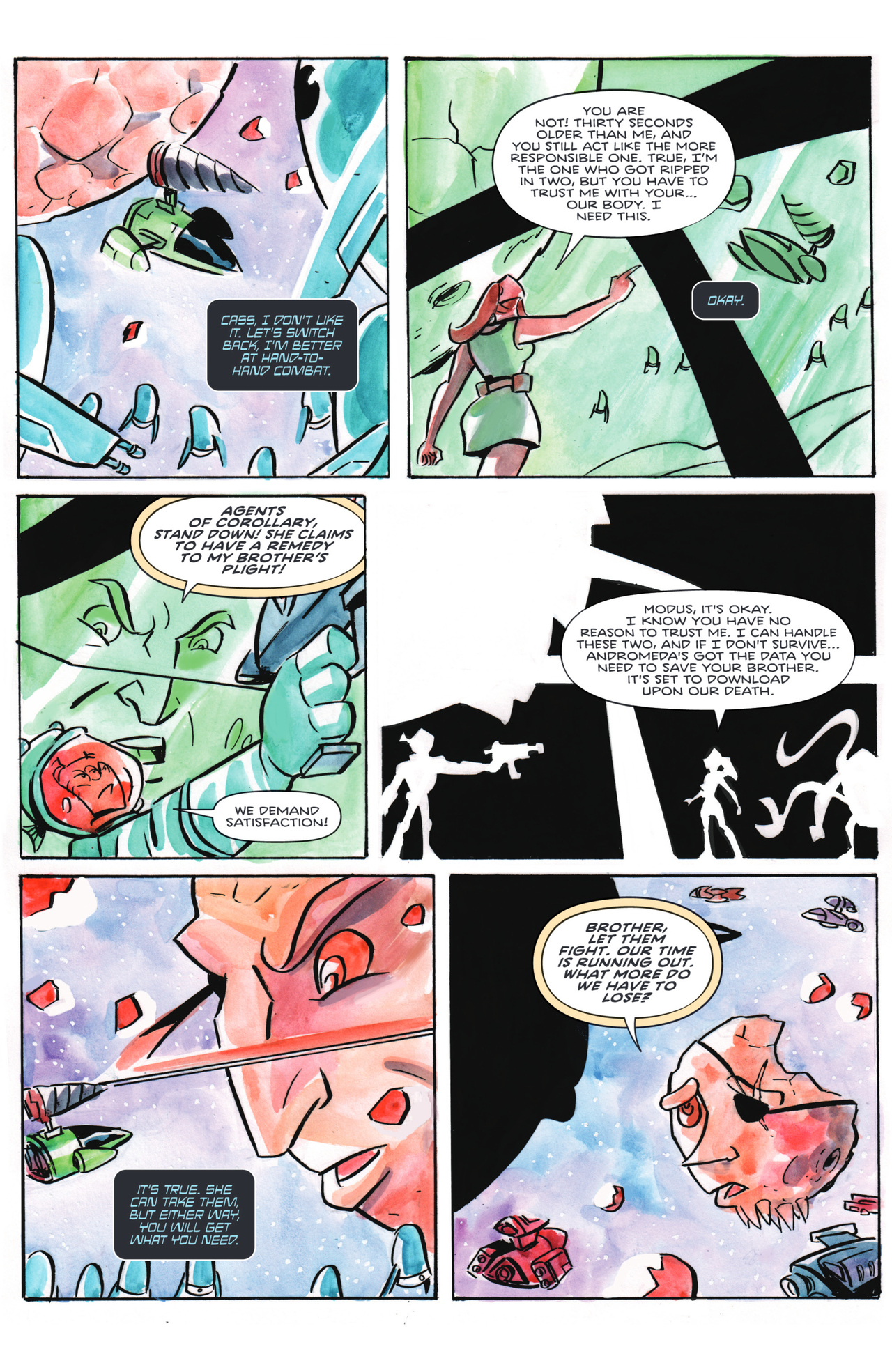 Read online Corollary comic -  Issue #3 - 19