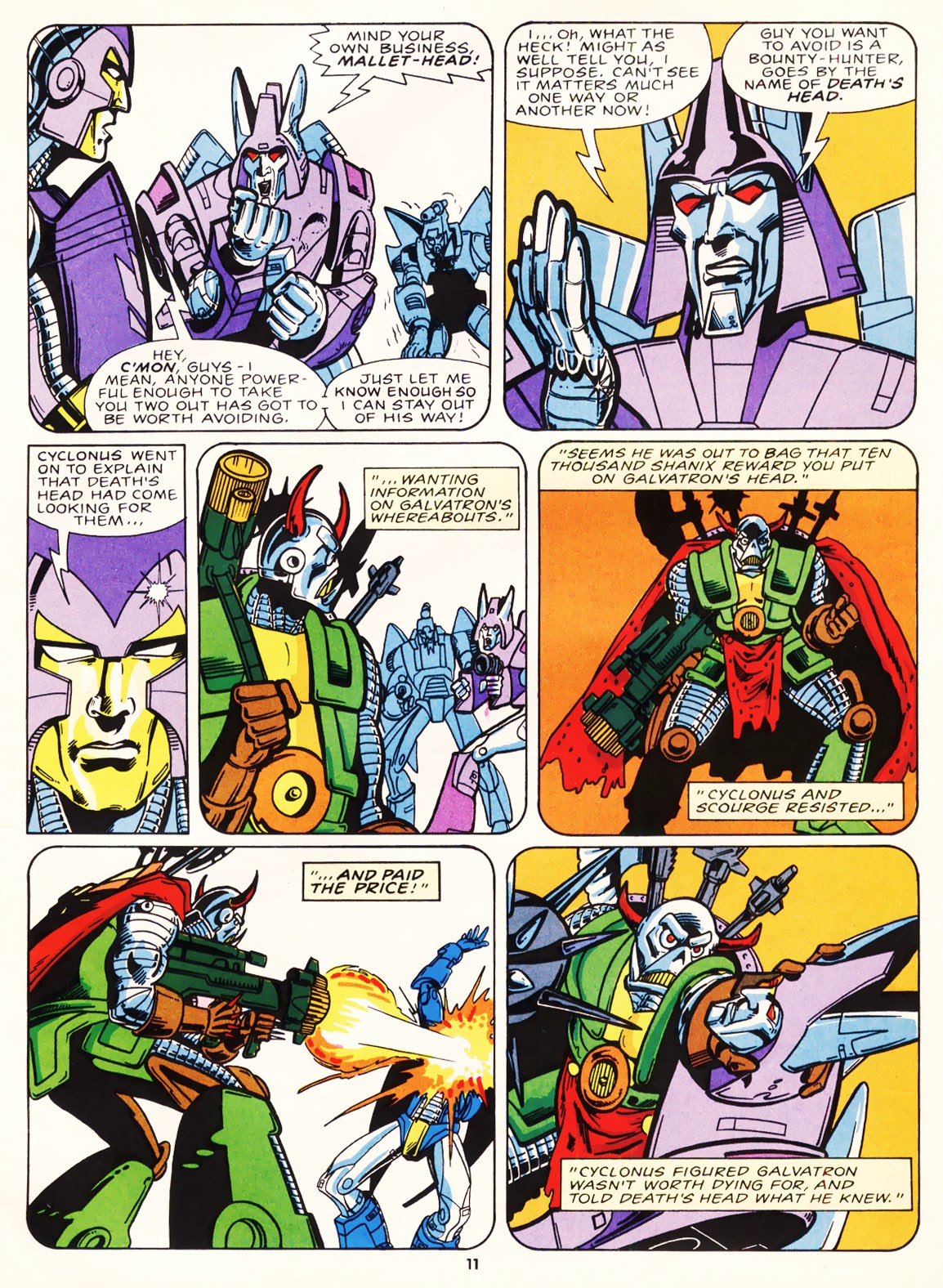 Read online The Transformers (UK) comic -  Issue #224 - 2