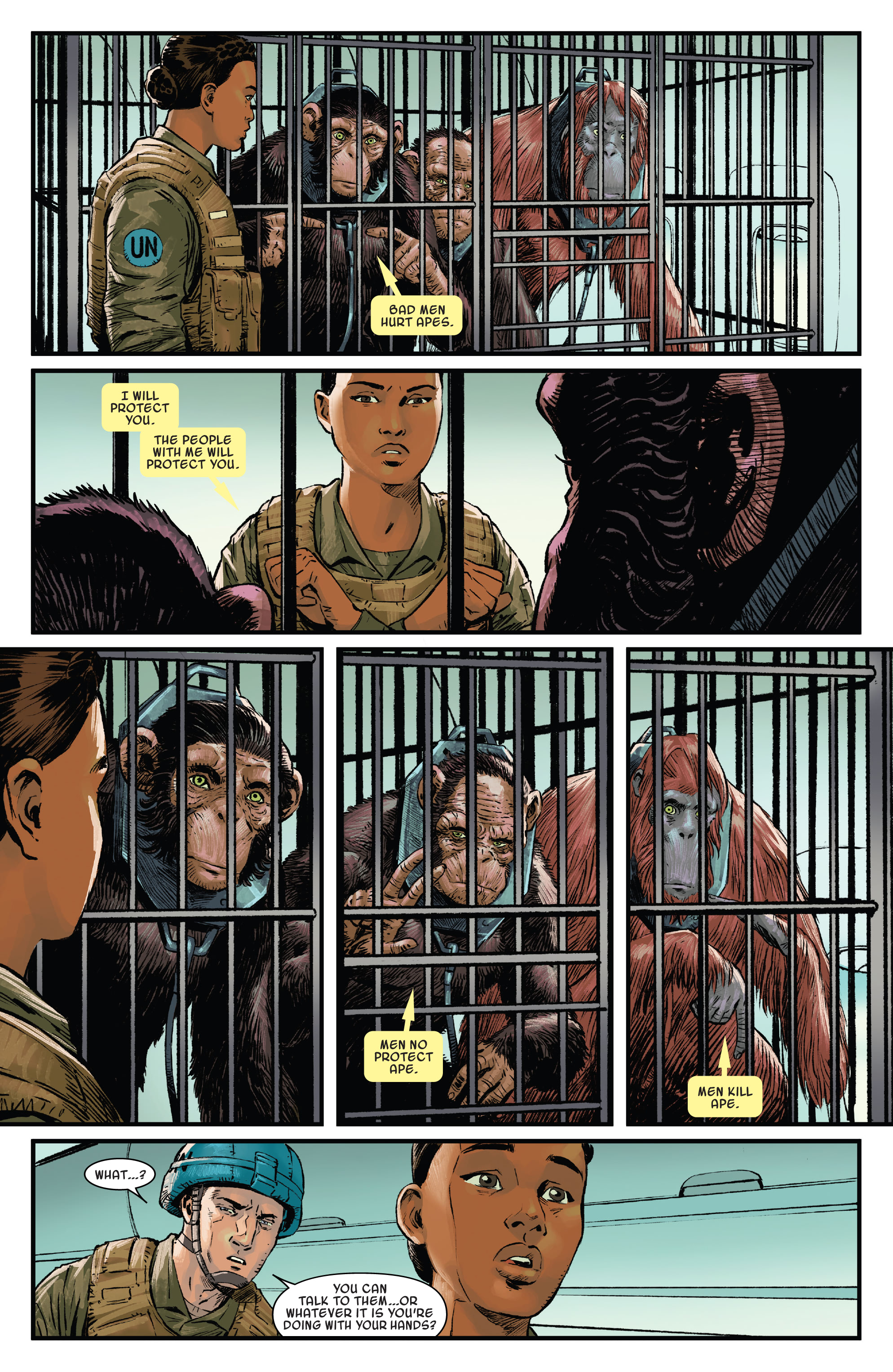 Read online Planet of the Apes (2023) comic -  Issue #1 - 27