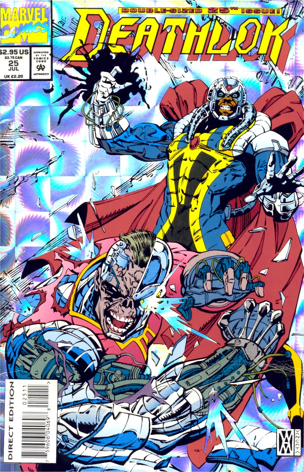 Read online Deathlok (1991) comic -  Issue #25 - 1