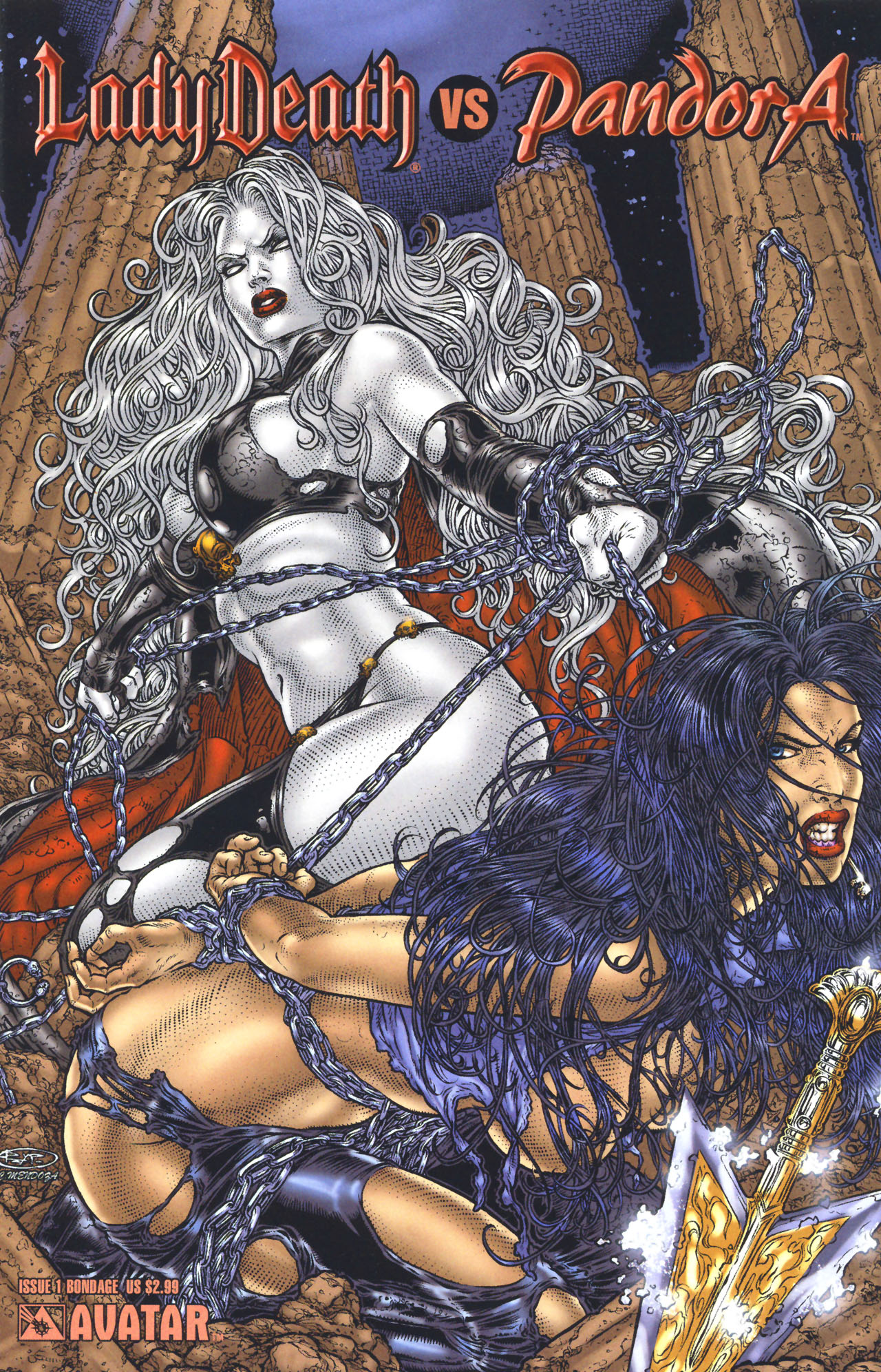 Read online Lady Death vs. Pandora comic -  Issue # Full - 5