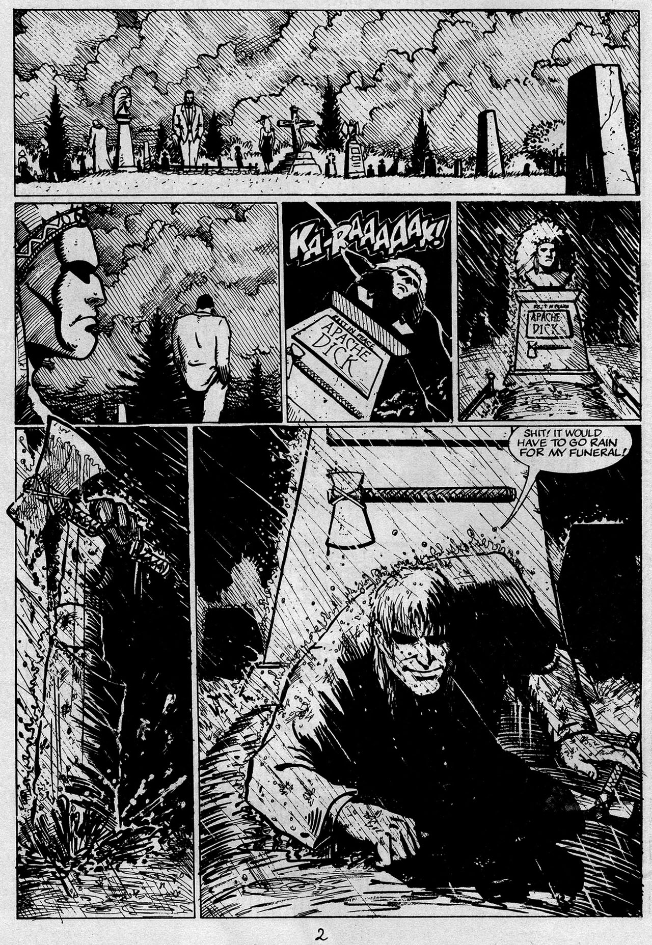Read online Apache Dick comic -  Issue #4 - 4