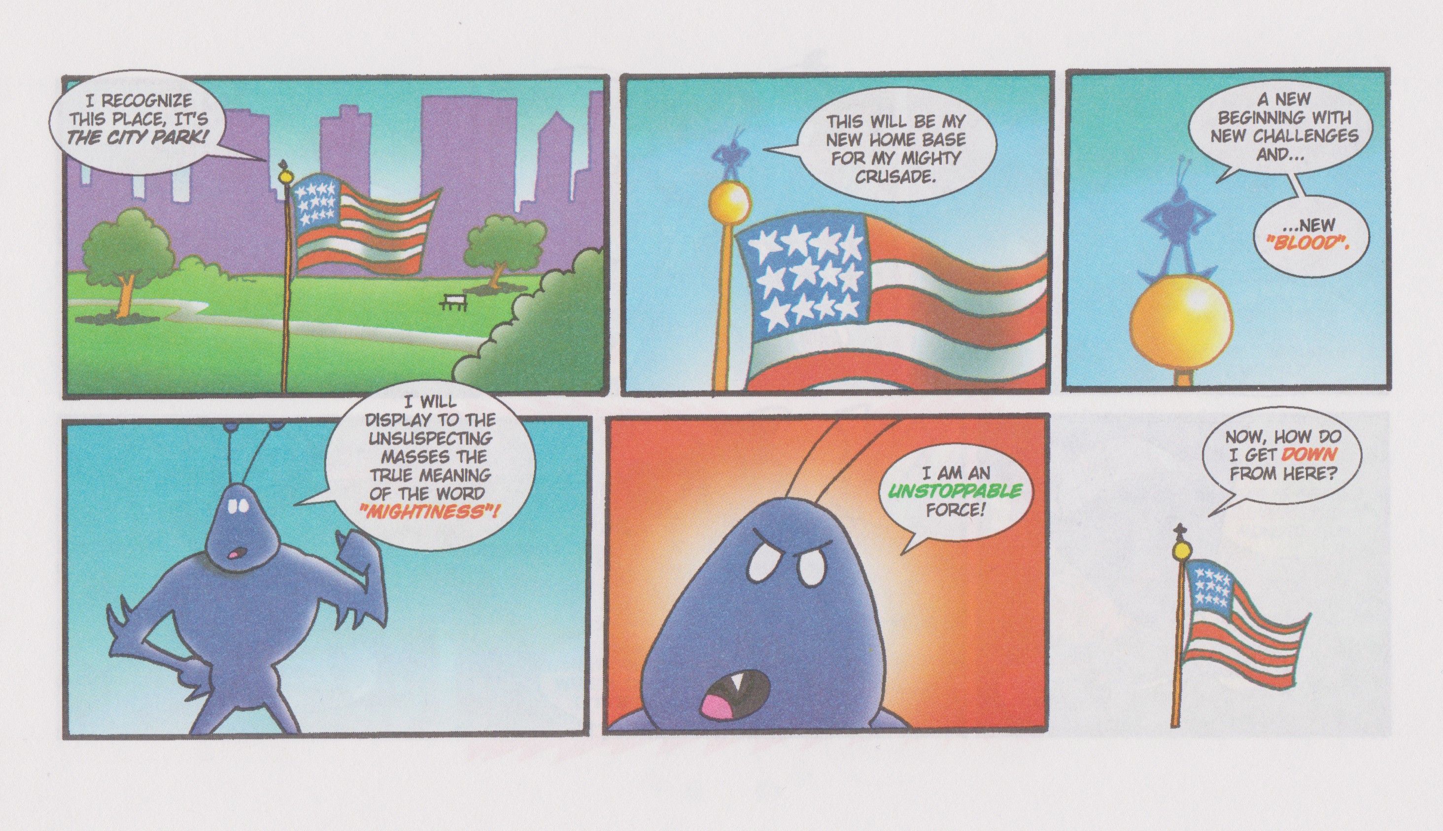 Read online Tick & Artie comic -  Issue #1 - 5