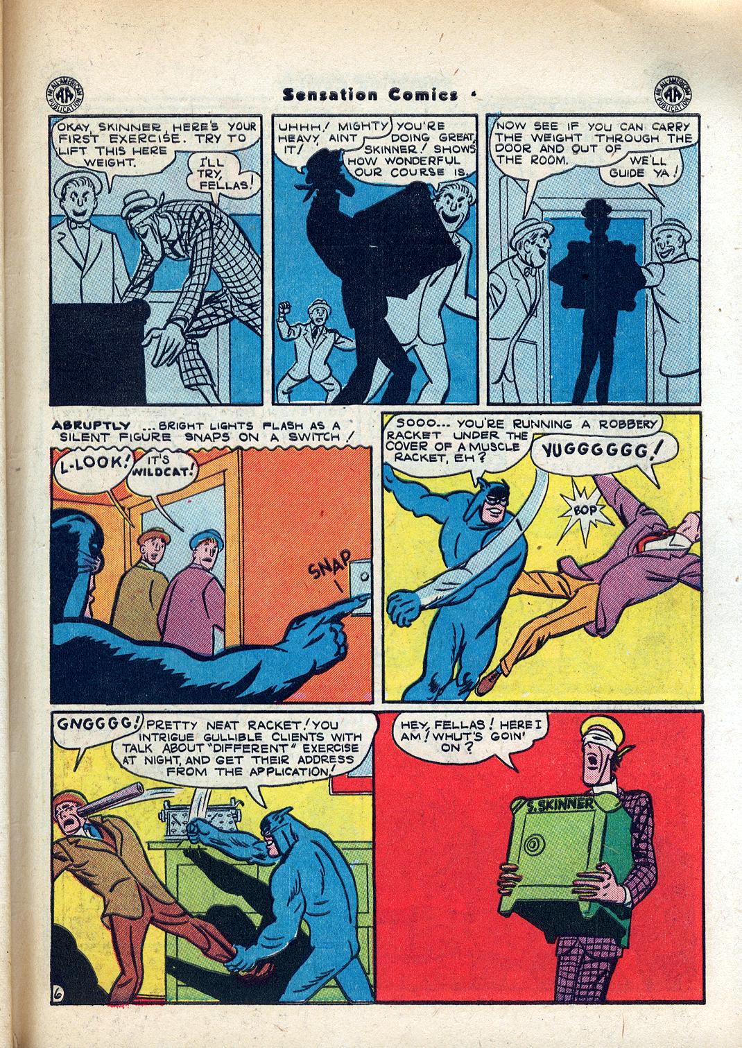Read online Sensation (Mystery) Comics comic -  Issue #45 - 47