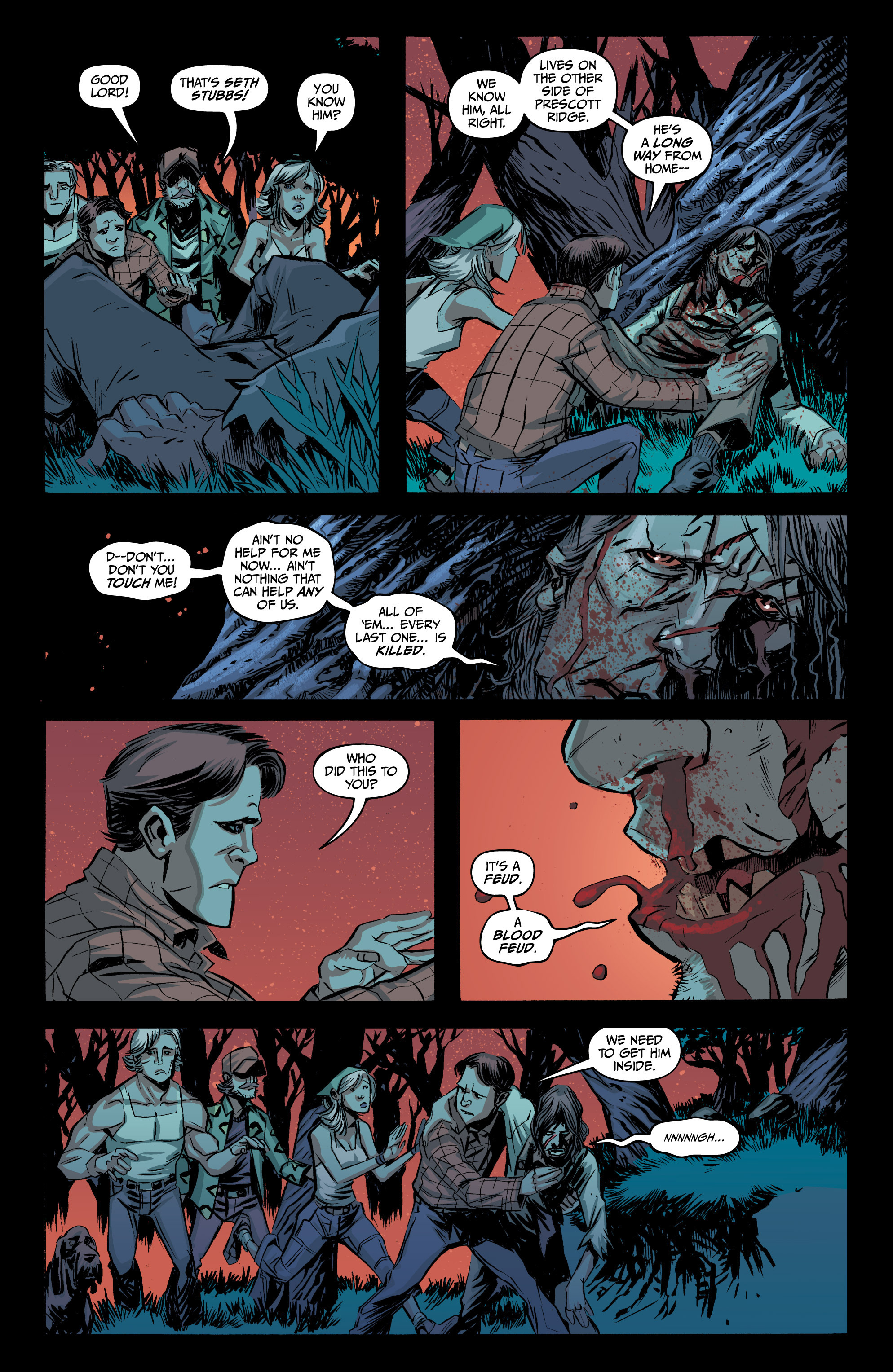 Read online Blood Feud comic -  Issue #1 - 15