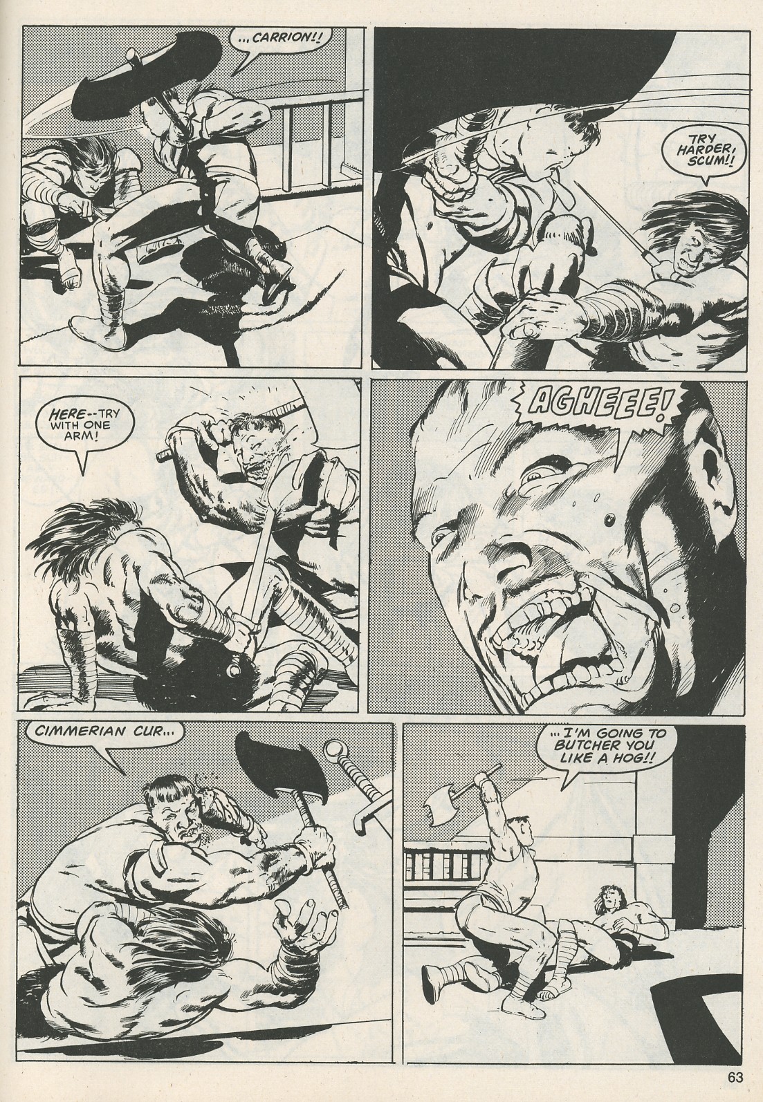 The Savage Sword Of Conan issue 113 - Page 63