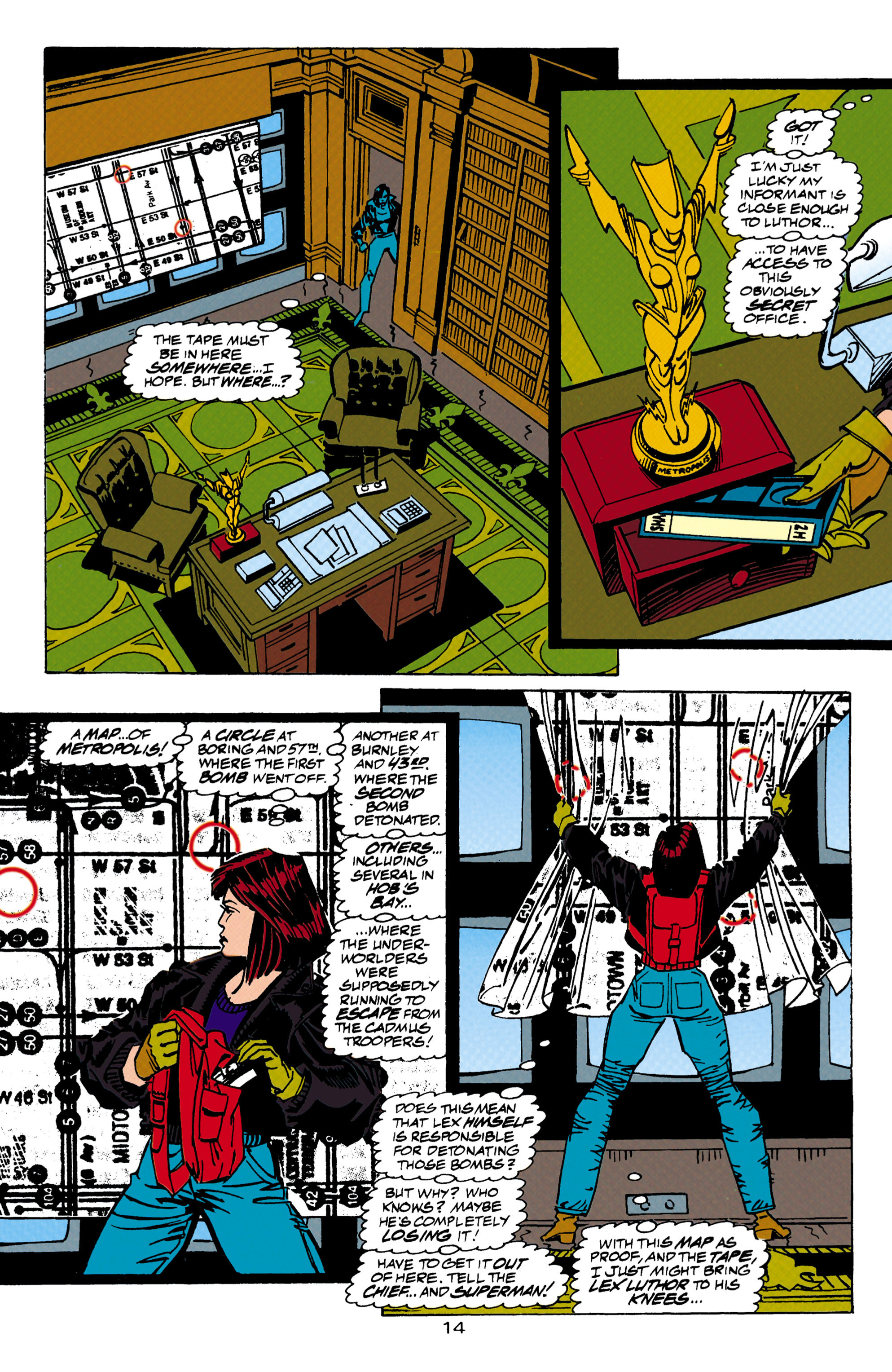 Read online Superman: The Man of Steel (1991) comic -  Issue #34 - 14