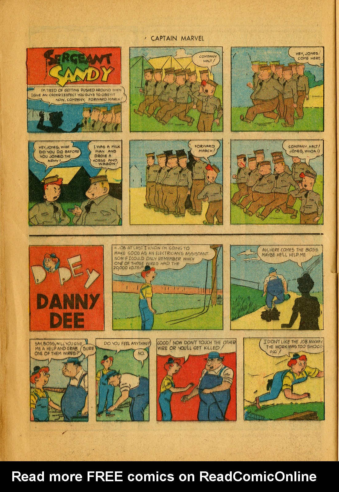 Read online Captain Marvel Adventures comic -  Issue #38 - 36