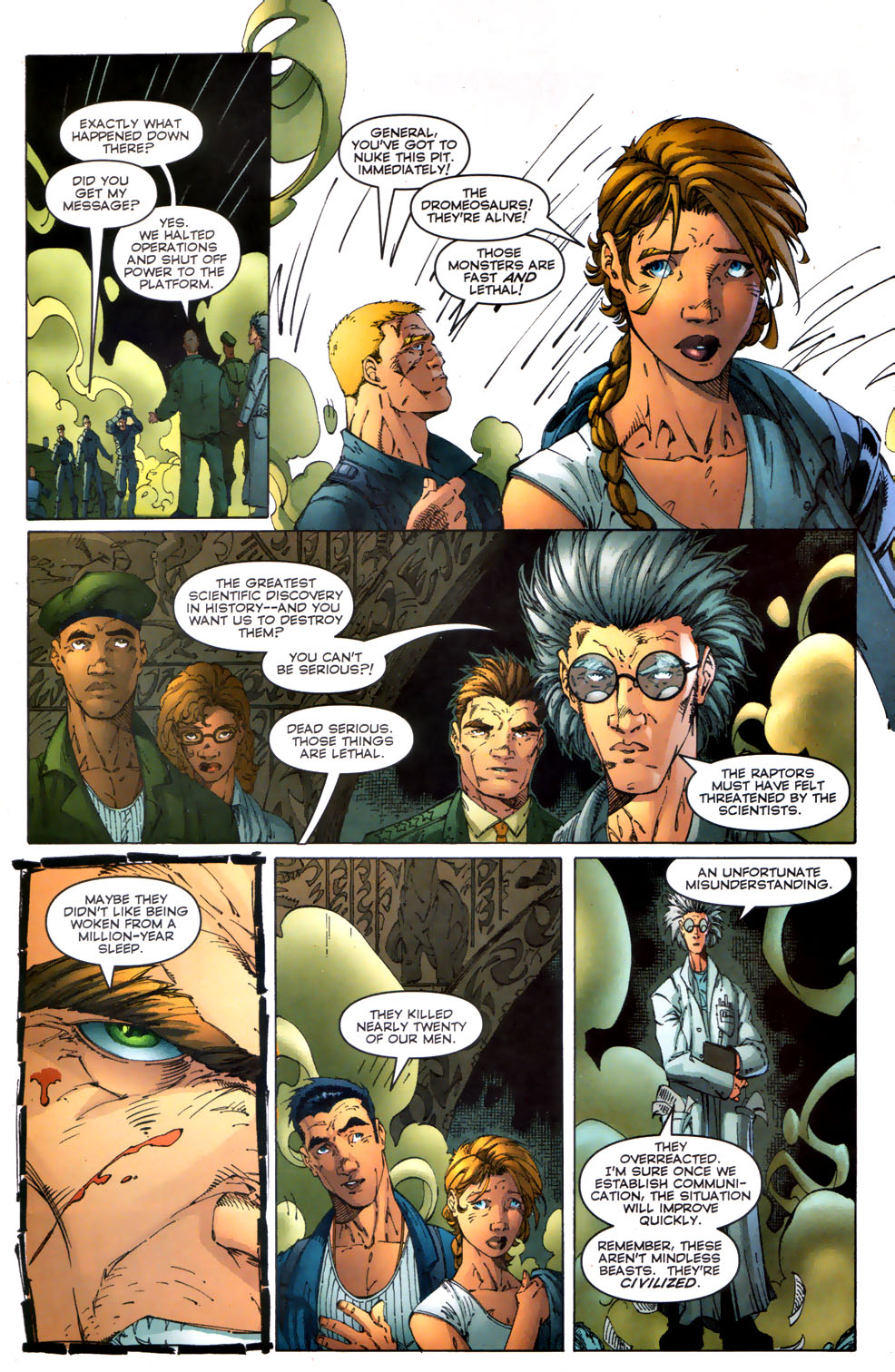 Read online Extinction Event comic -  Issue #2 - 15
