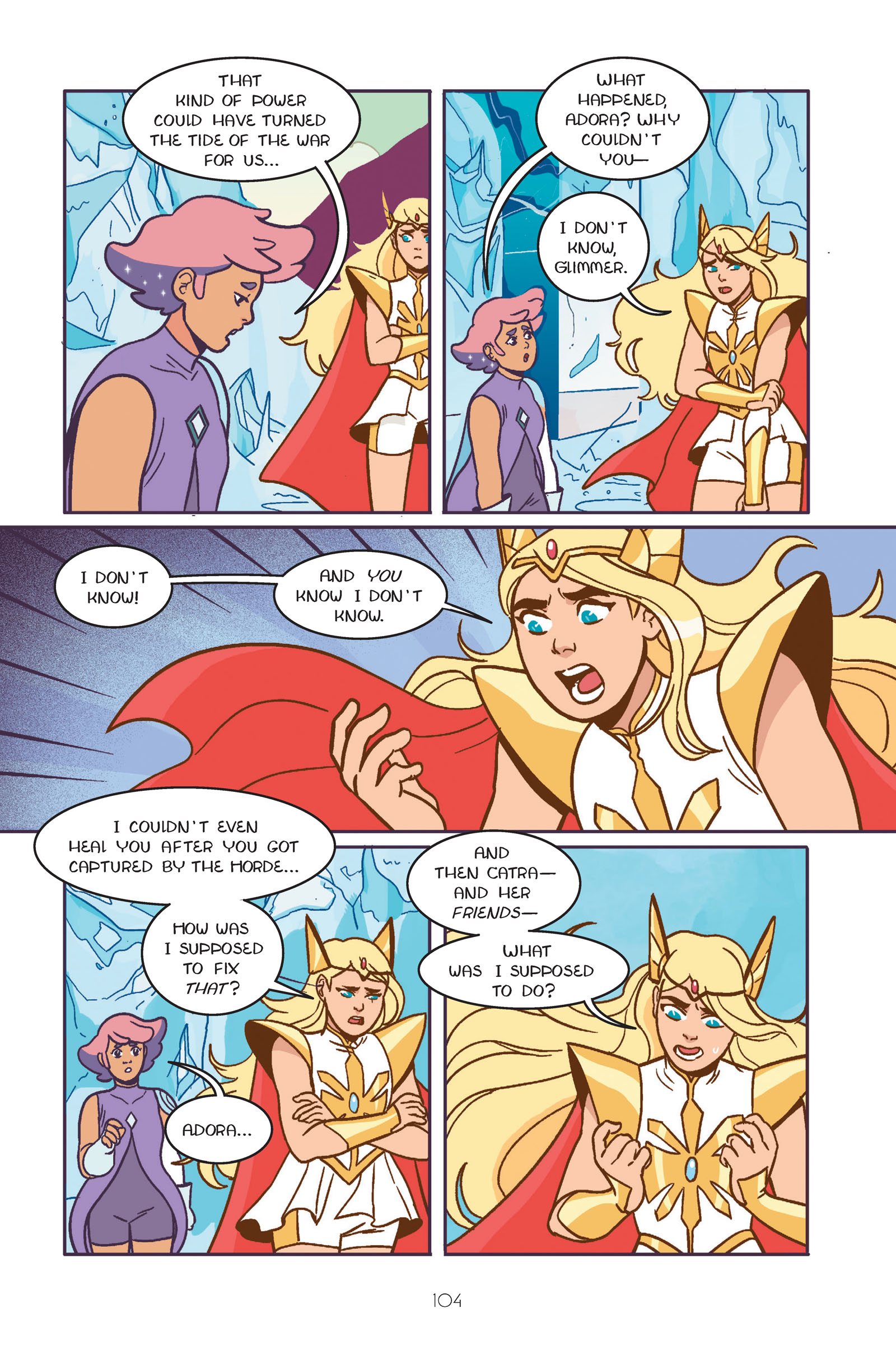 Read online She-Ra and the Princesses of Power: Legend of the Fire Princess comic -  Issue # TPB - 106