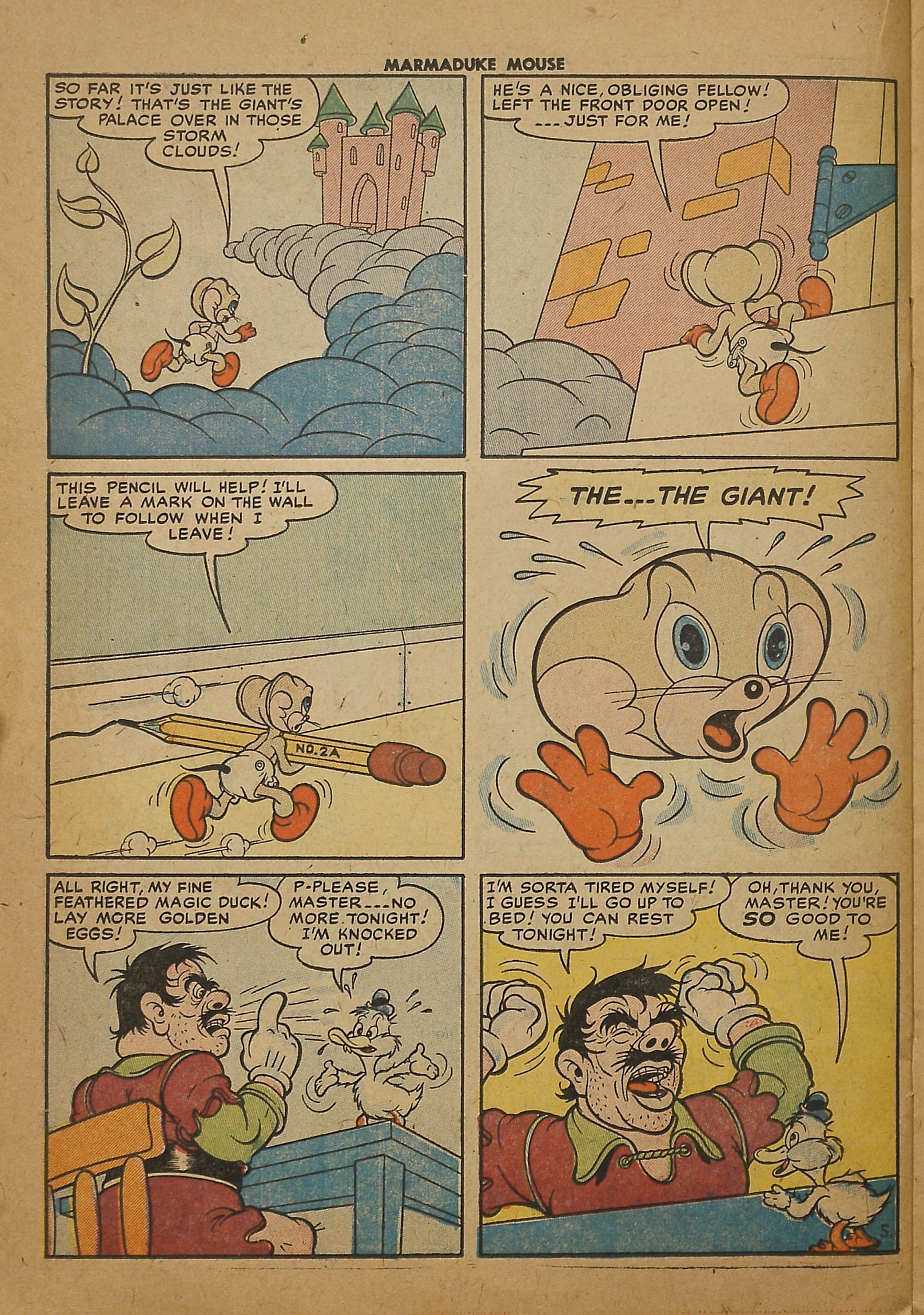 Read online Marmaduke Mouse comic -  Issue #51 - 22