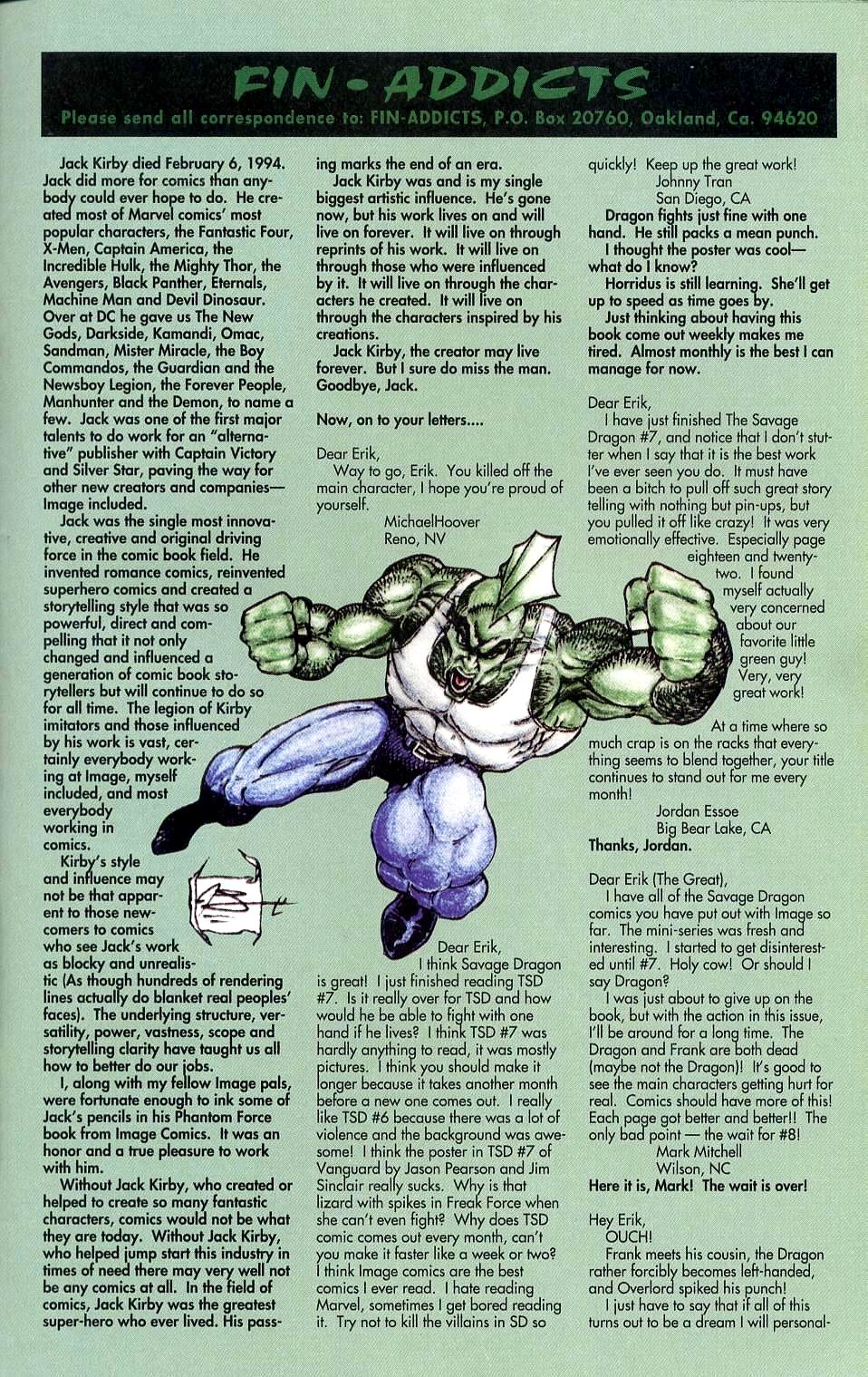 Read online The Savage Dragon (1993) comic -  Issue #8 - 30