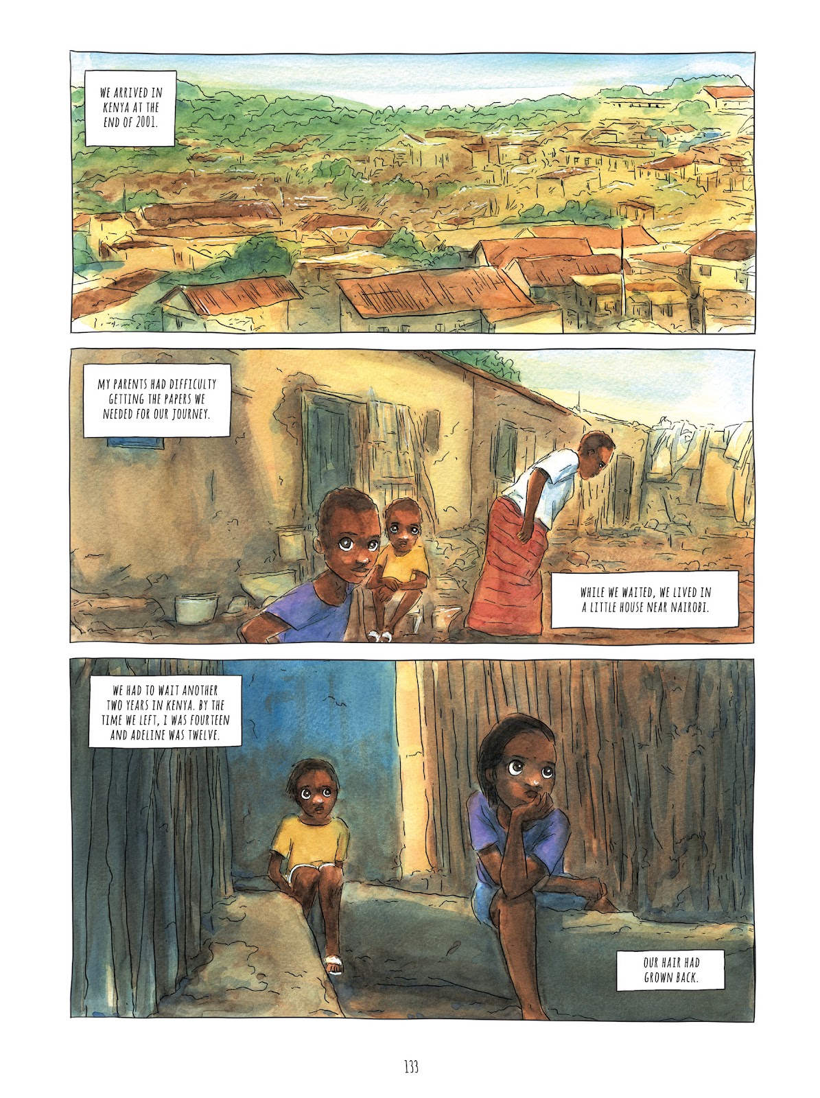 Alice on the Run: One Child's Journey Through the Rwandan Civil War issue TPB - Page 132