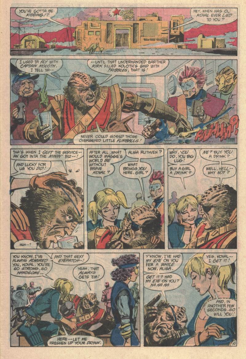 Read online Star Trek (1984) comic -  Issue #32 - 15