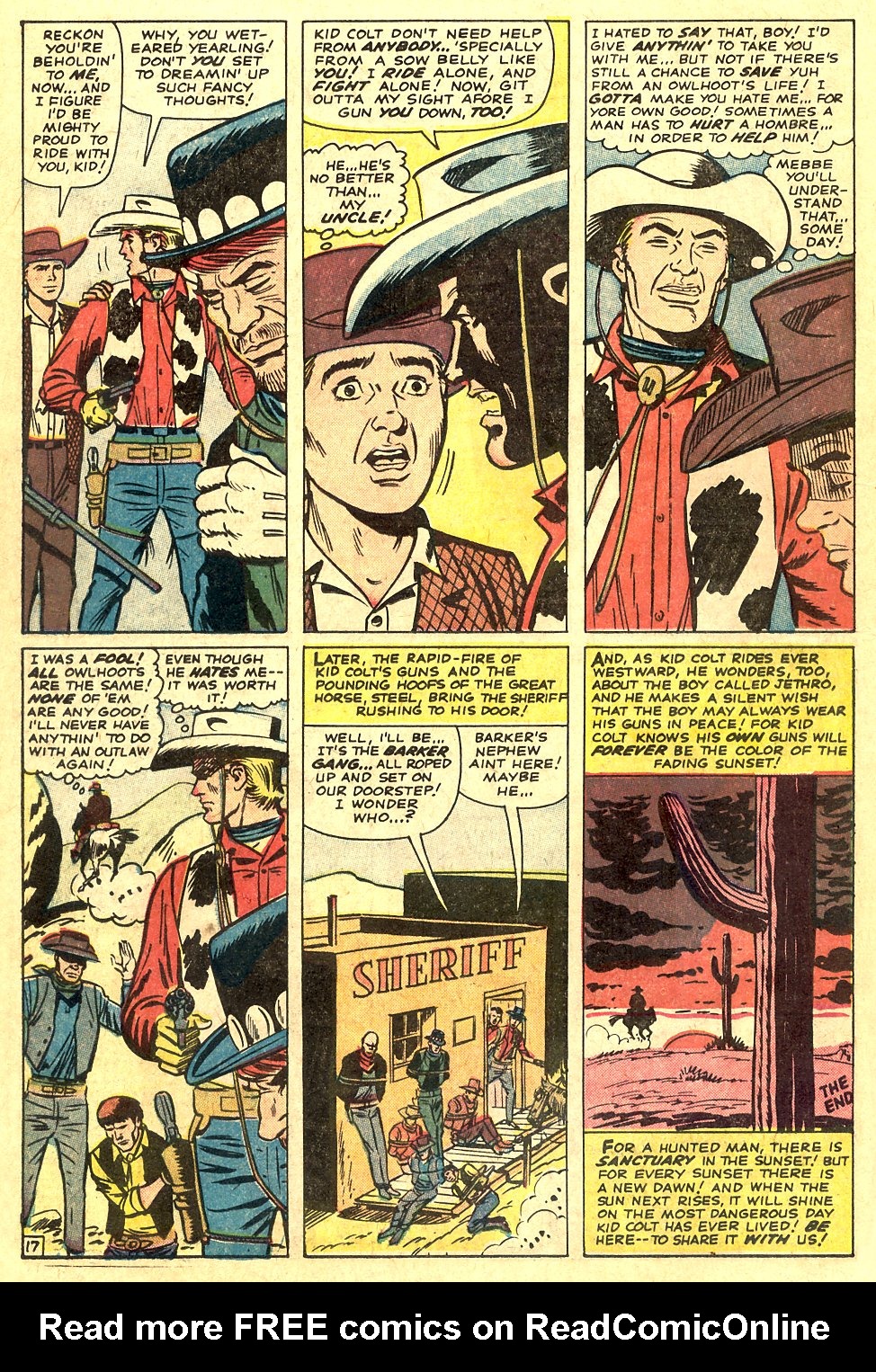 Read online Kid Colt Outlaw comic -  Issue #123 - 22