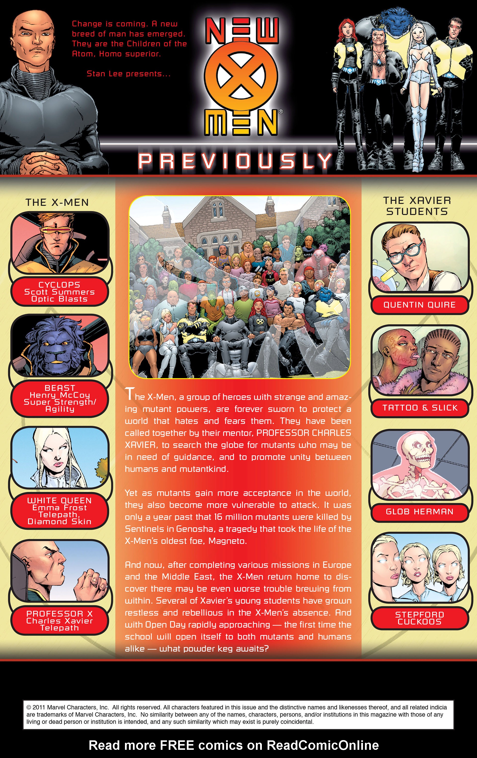 Read online New X-Men (2001) comic -  Issue #134 - 2