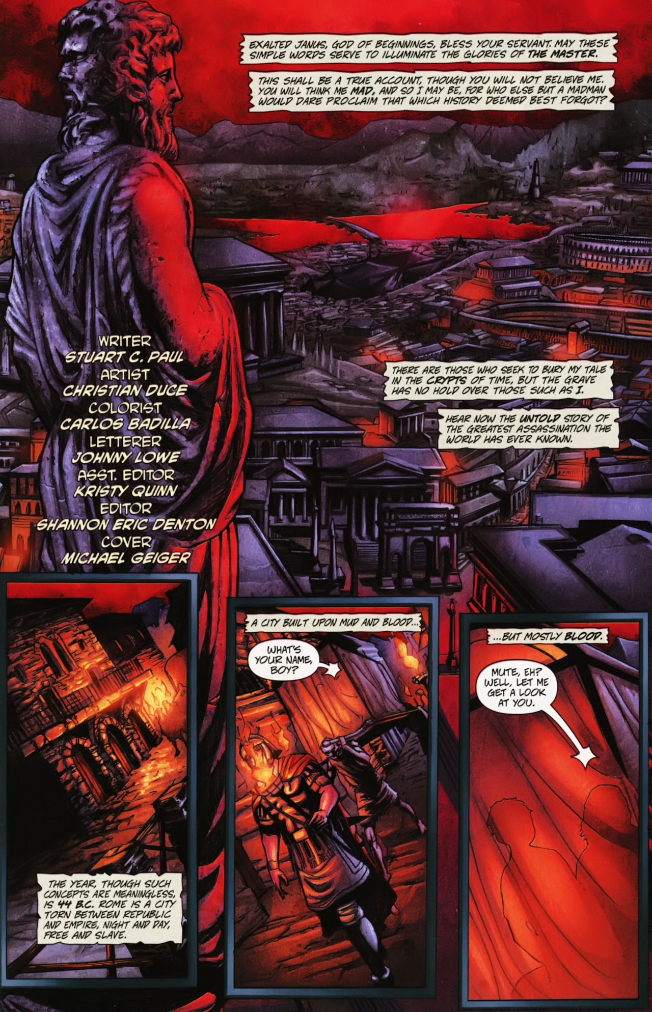 Read online Ides of Blood comic -  Issue #1 - 3