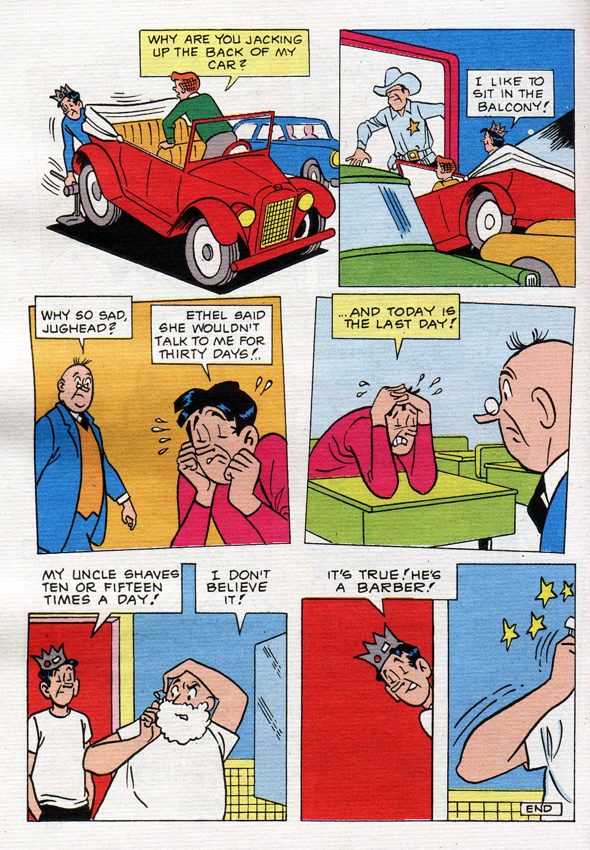 Read online Jughead's Double Digest Magazine comic -  Issue #101 - 133
