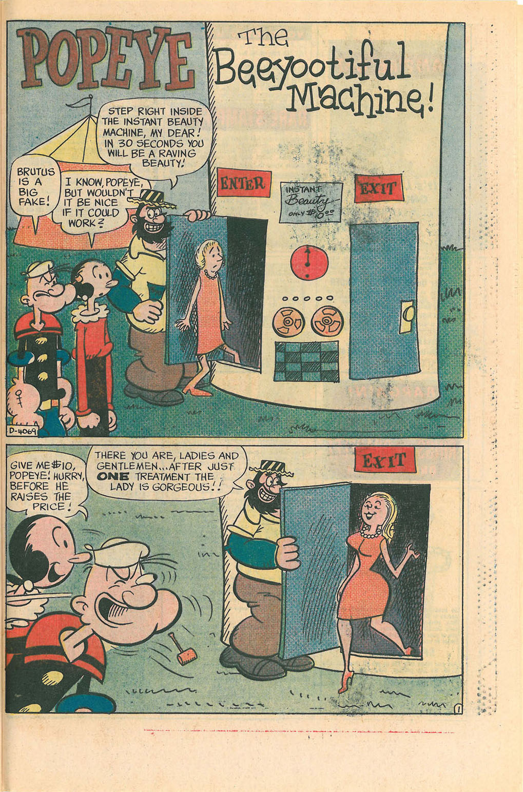 Read online Popeye (1948) comic -  Issue #120 - 29
