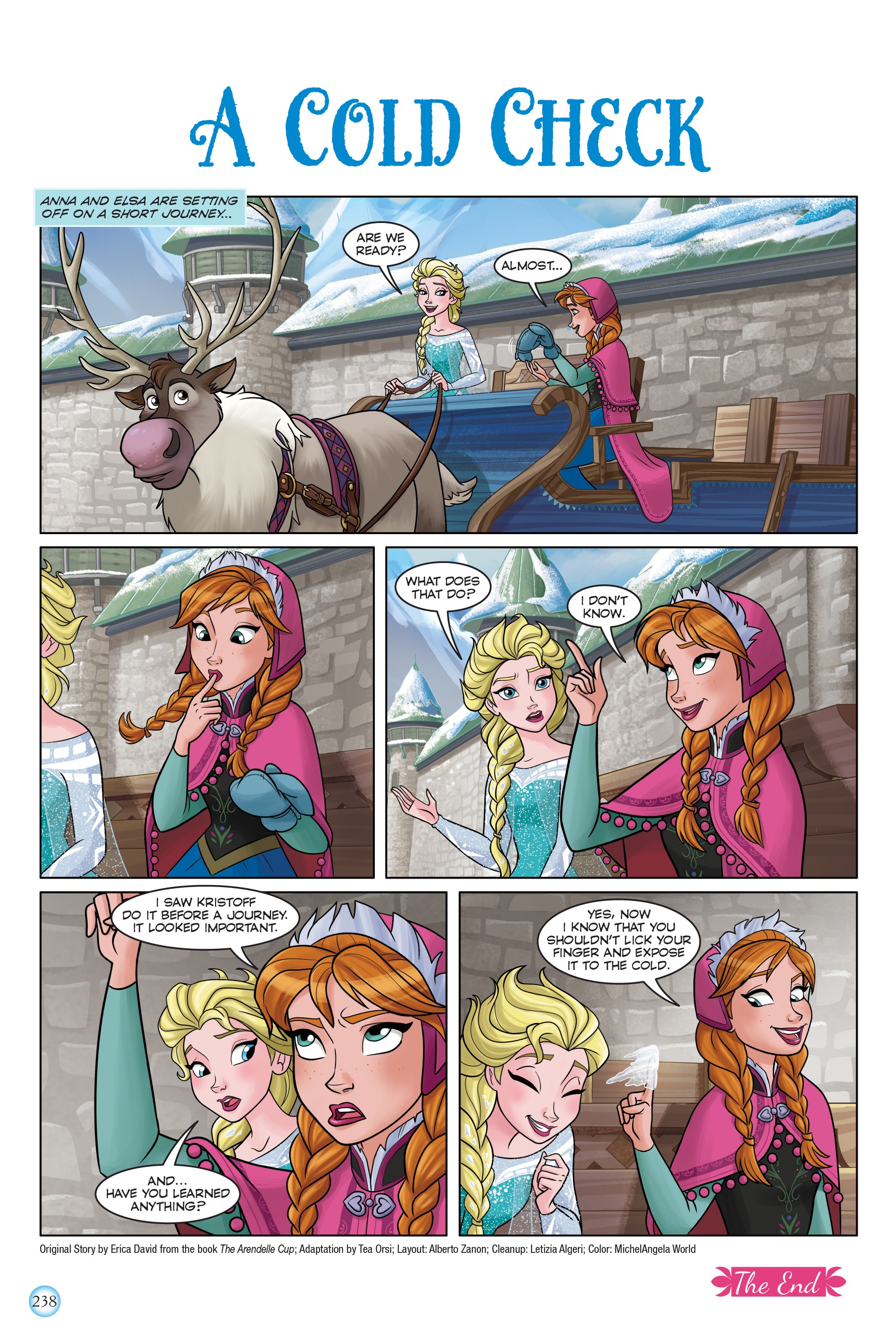 Read online Frozen Adventures: Flurries of Fun comic -  Issue # TPB (Part 3) - 37