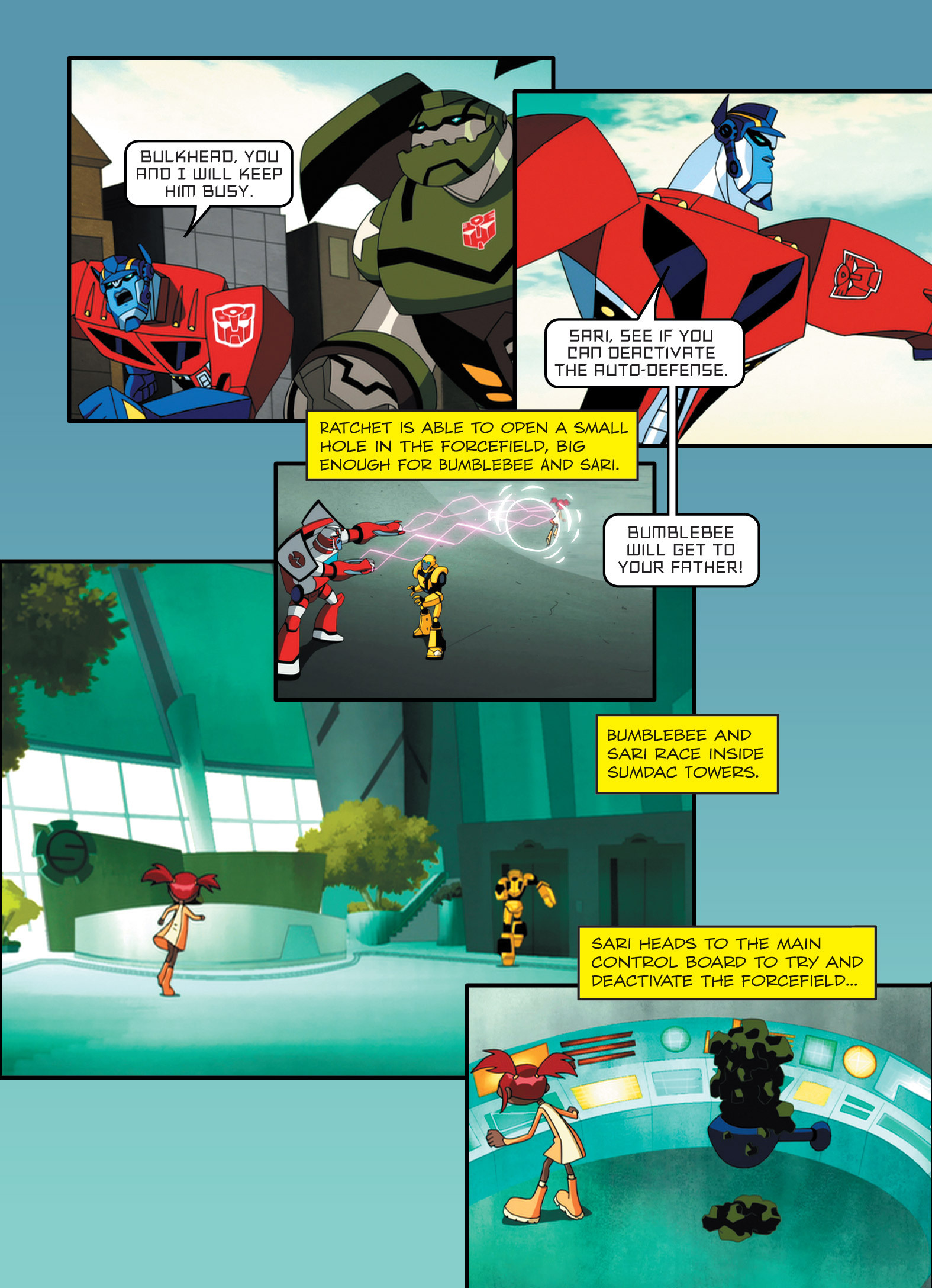 Read online Transformers Animated comic -  Issue #3 - 83