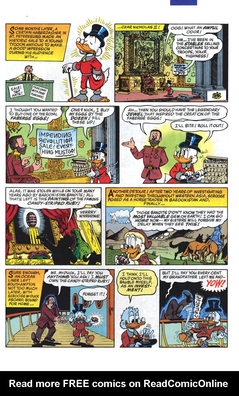 Read online Uncle Scrooge (1953) comic -  Issue #295 - 16
