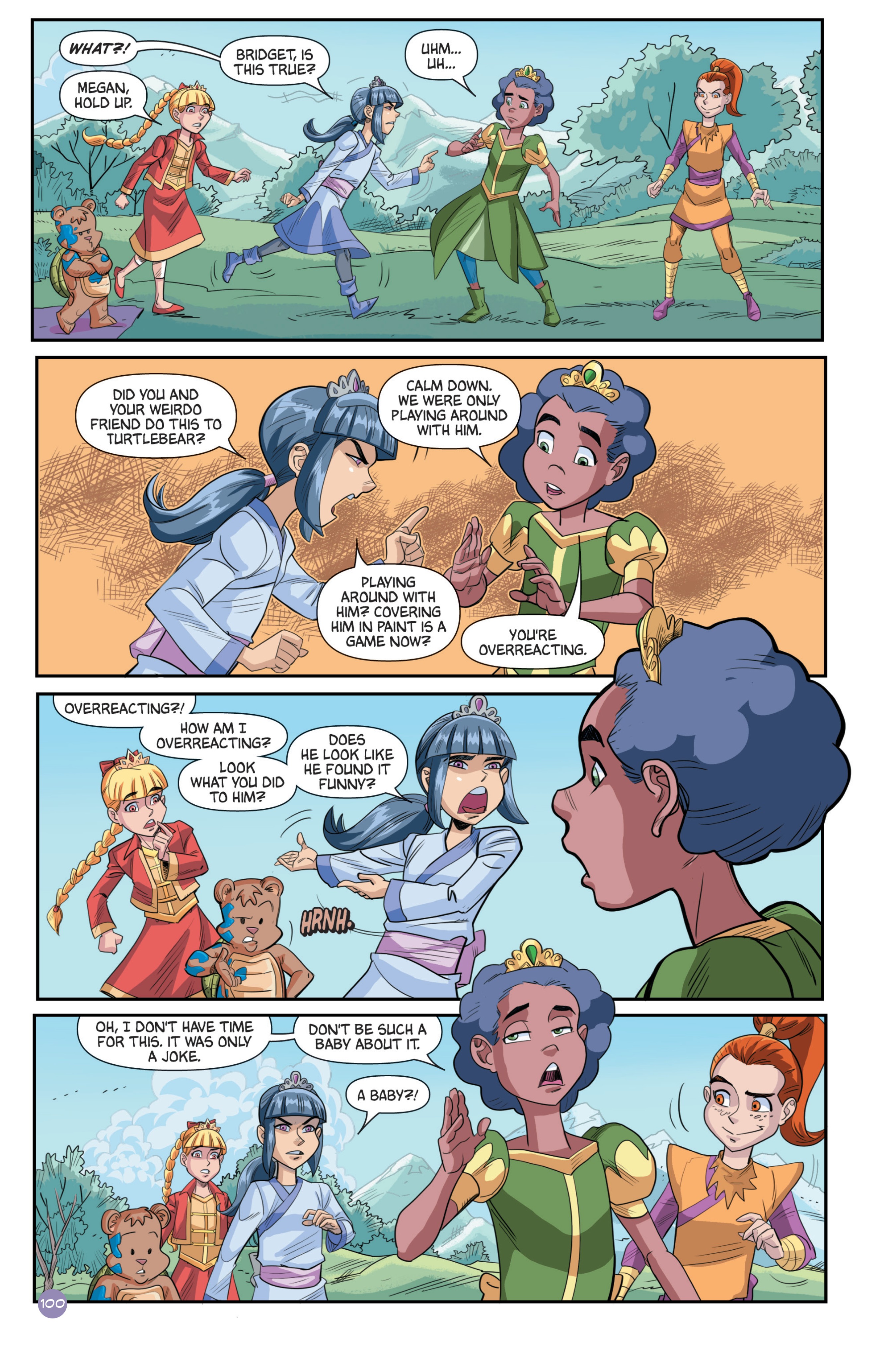 Read online Princess Ninjas comic -  Issue # TPB - 101