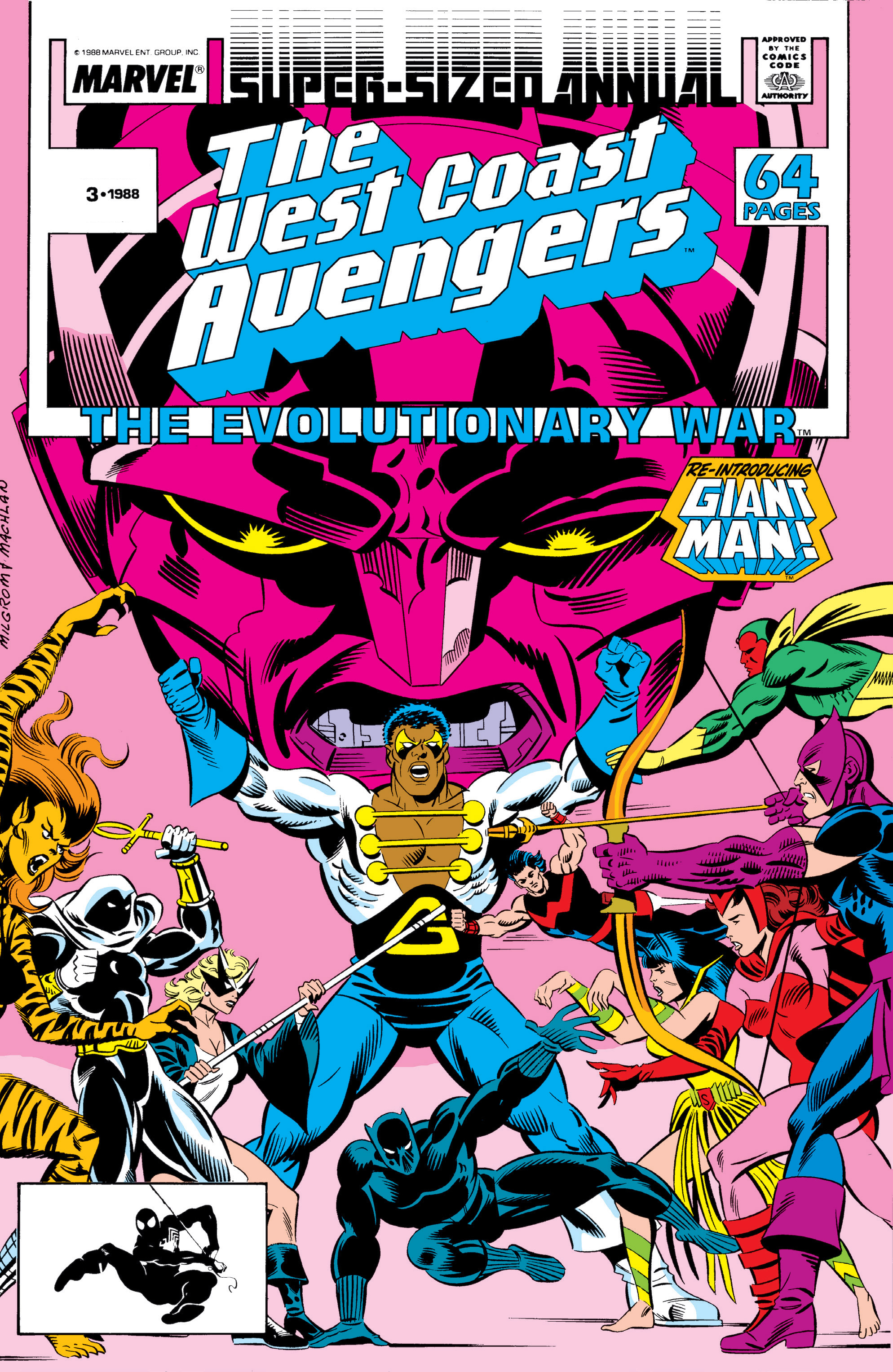Read online West Coast Avengers (1985) comic -  Issue # _Annual 3 - 1