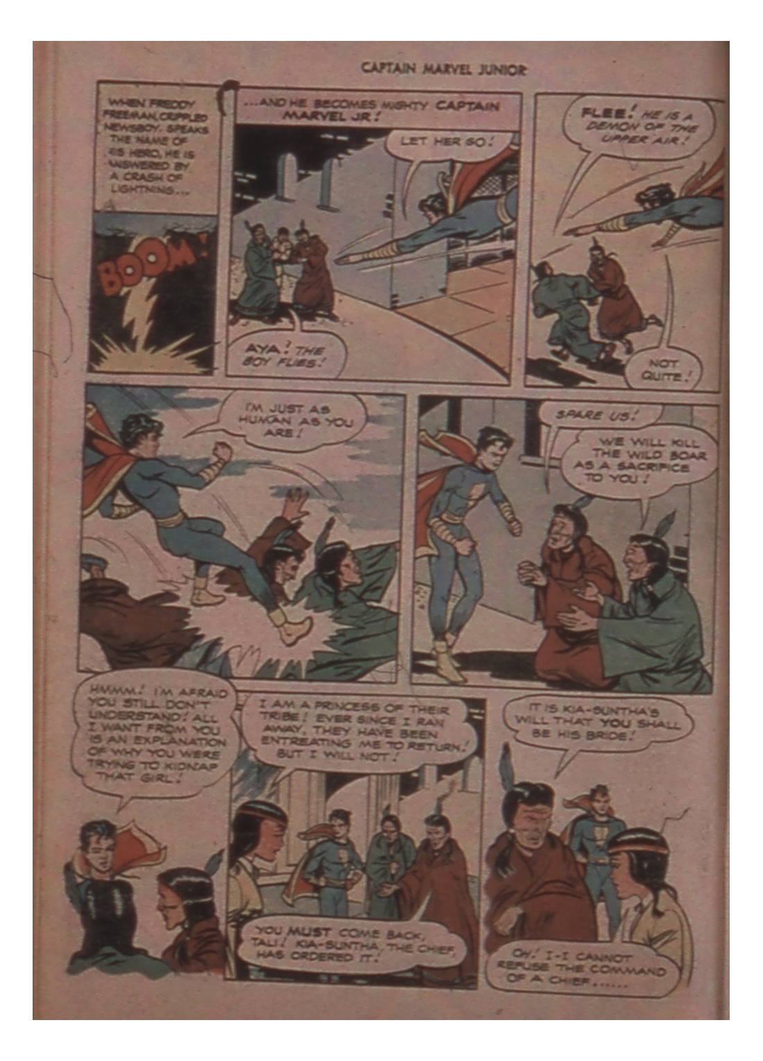 Read online Captain Marvel, Jr. comic -  Issue #56 - 18