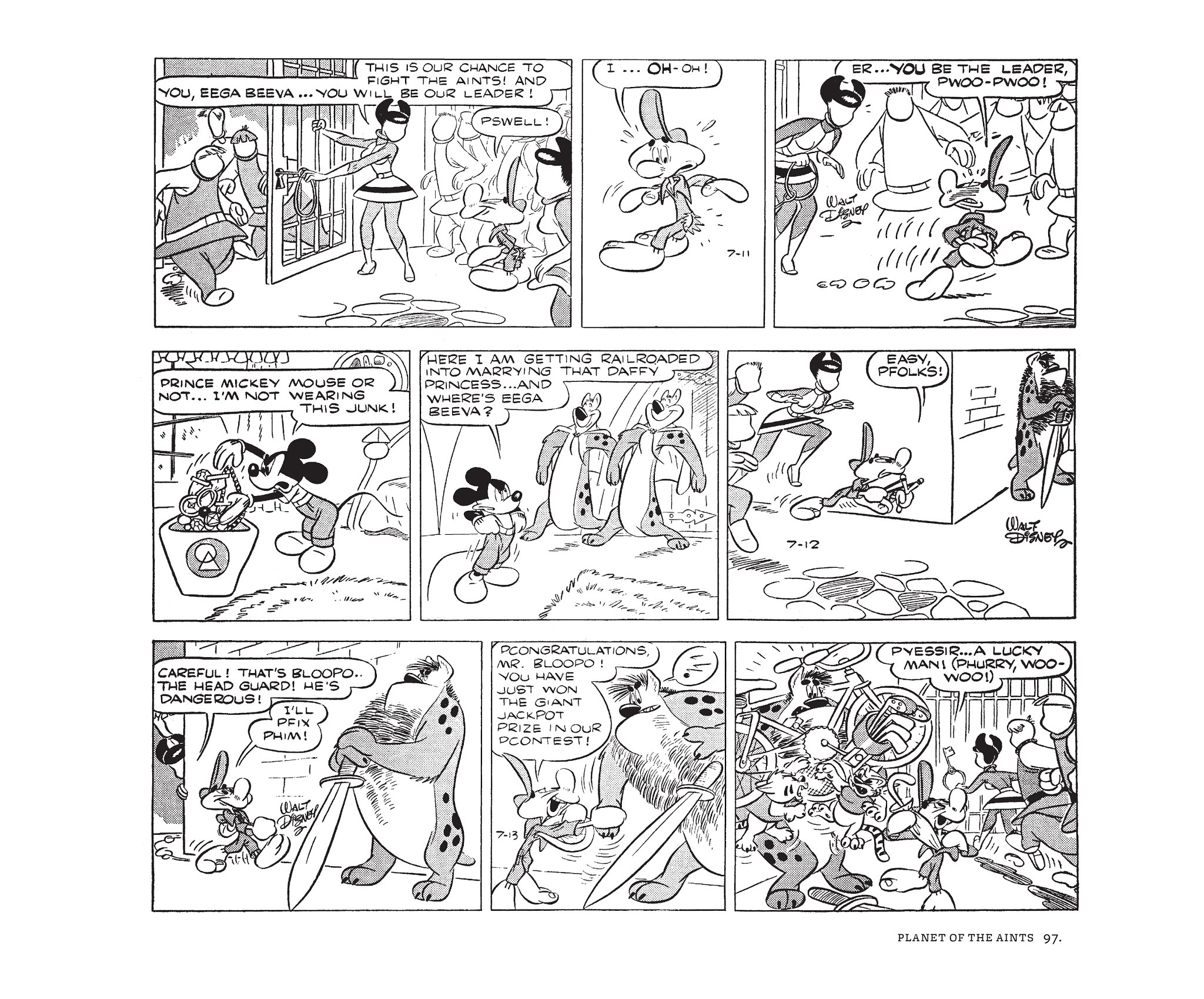 Read online Walt Disney's Mickey Mouse by Floyd Gottfredson comic -  Issue # TPB 10 (Part 1) - 97