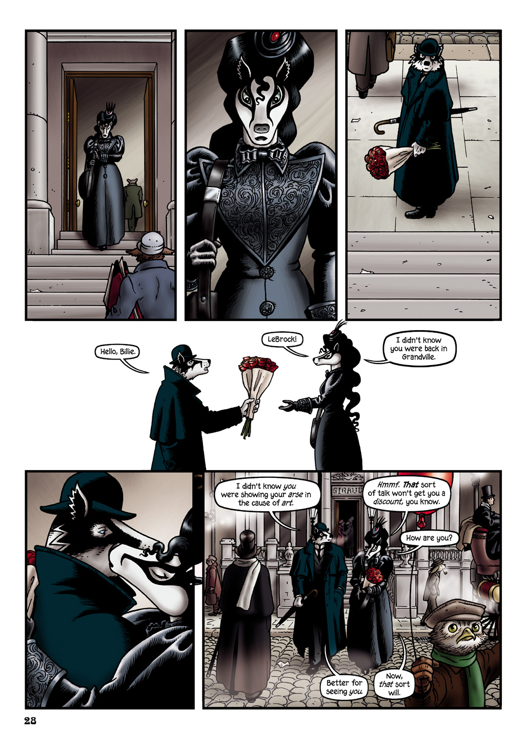 Read online Grandville comic -  Issue # Vol. 3 Bete Noire - 31