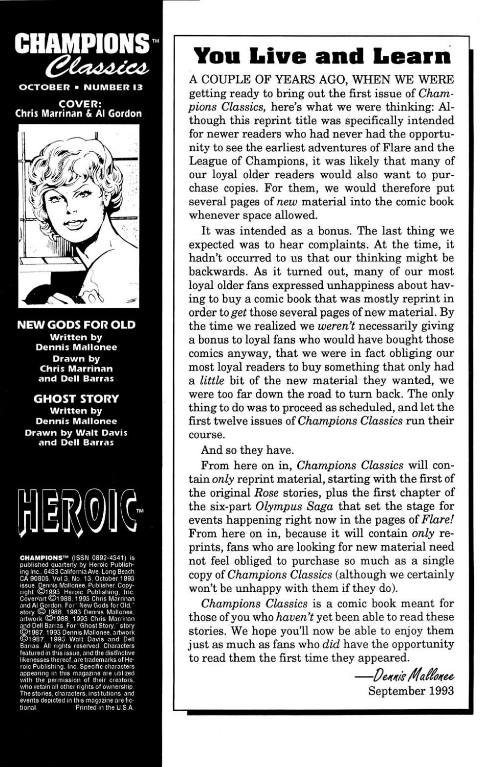 Read online Champions Classics comic -  Issue #13 - 2