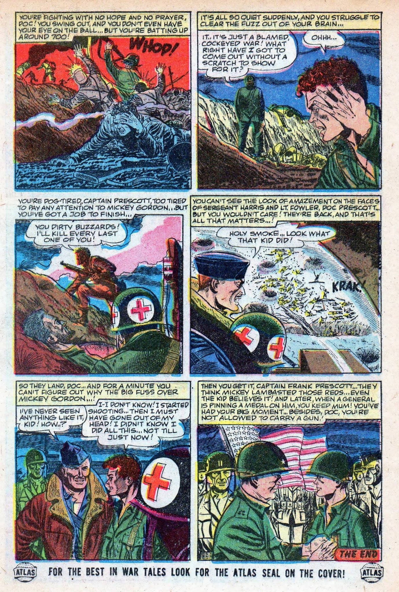 Read online Combat (1952) comic -  Issue #6 - 32